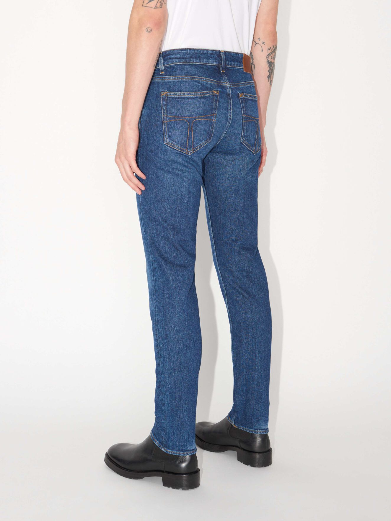 Jean Rex in Medium Blue from Tiger of Sweden Jean Rex in Medium Blue from Tiger of Sweden