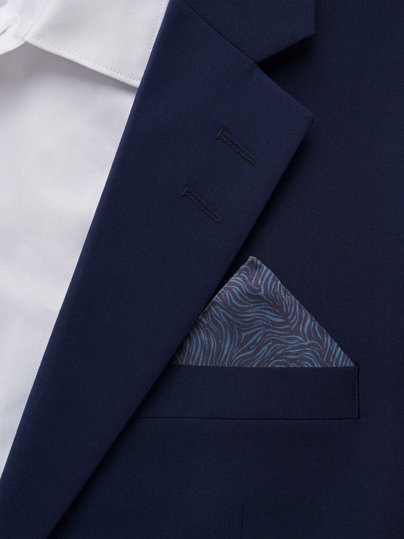Prem Handkerchief in Light Ink from Tiger of Sweden Prem Handkerchief in Light Ink from Tiger of Sweden