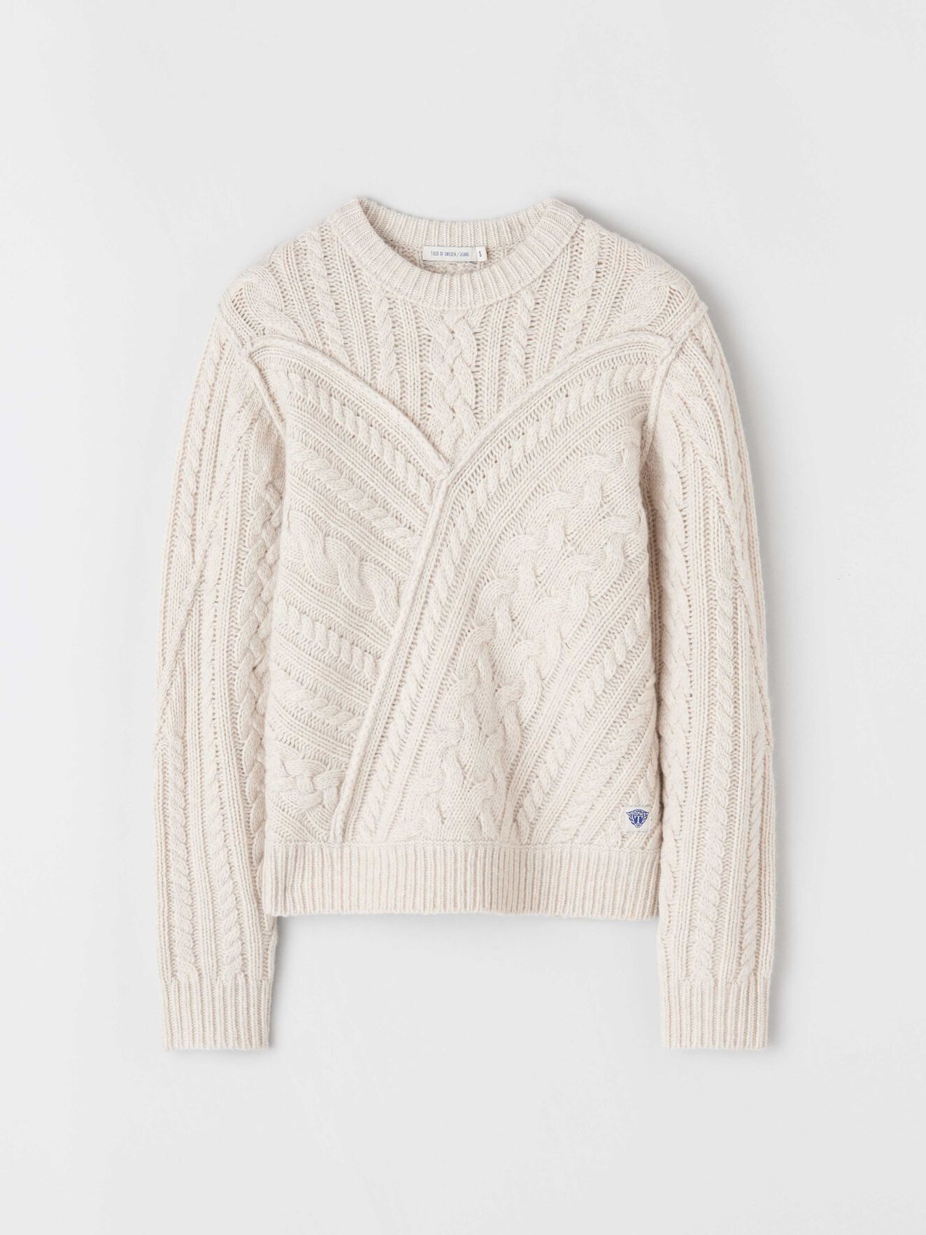 Vessel Pullover in Birch Bark from Tiger of Sweden Vessel Pullover in Birch Bark from Tiger of Sweden