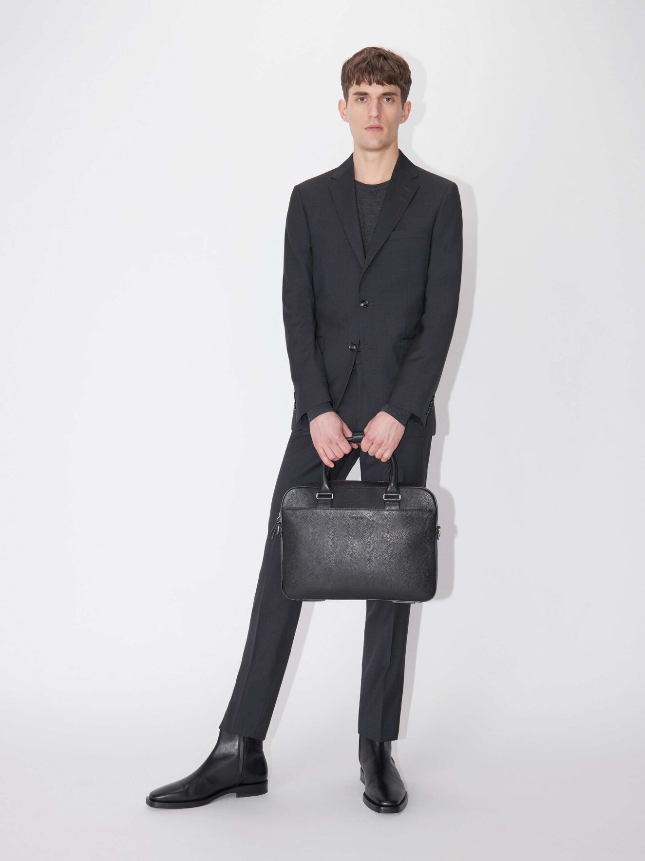 Bosun Briefcase in Black from Tiger of Sweden Bosun Briefcase in Black from Tiger of Sweden