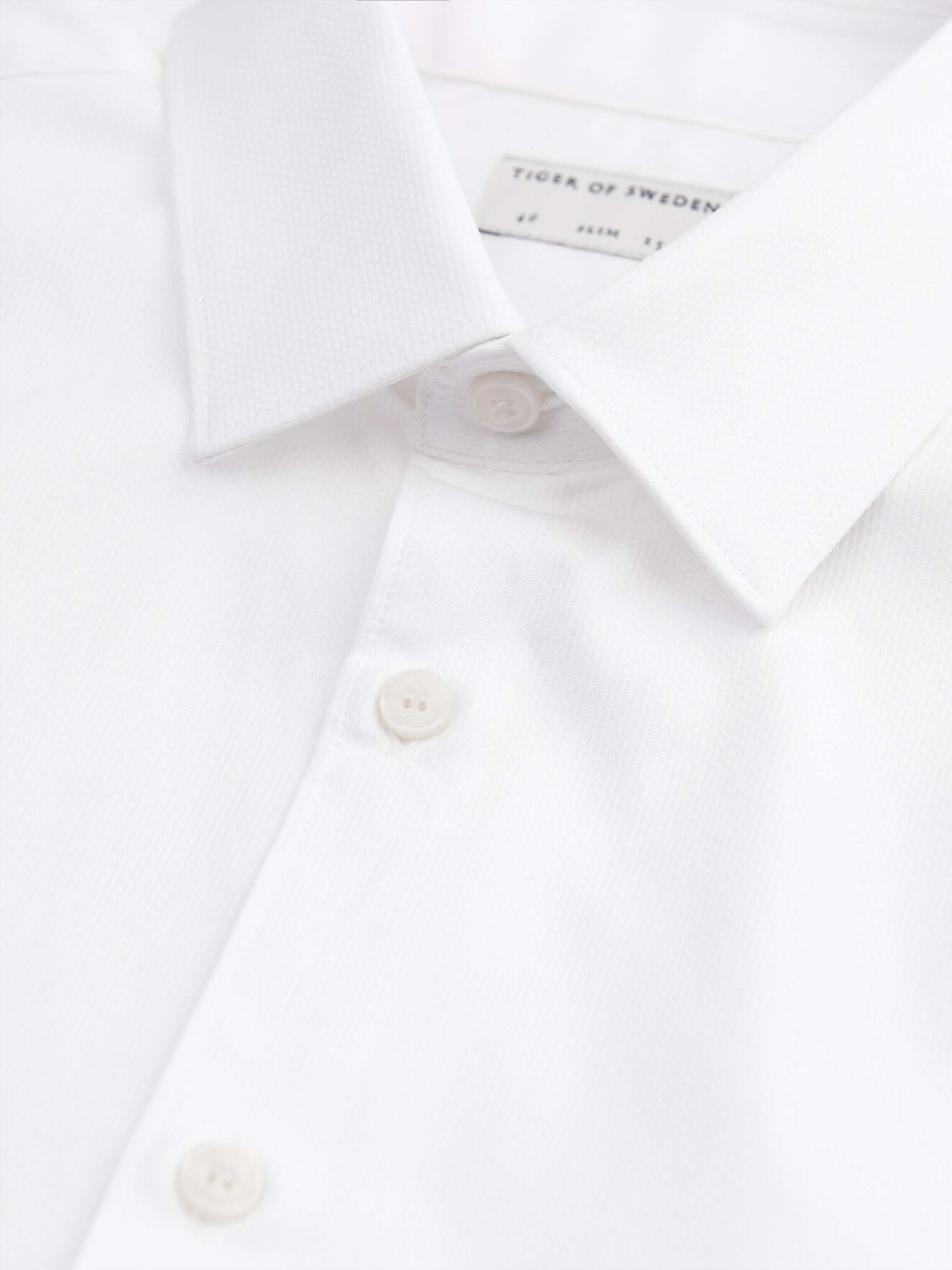 Filbrodie Shirt in Pure white from Tiger of Sweden Filbrodie Shirt in Pure white from Tiger of Sweden