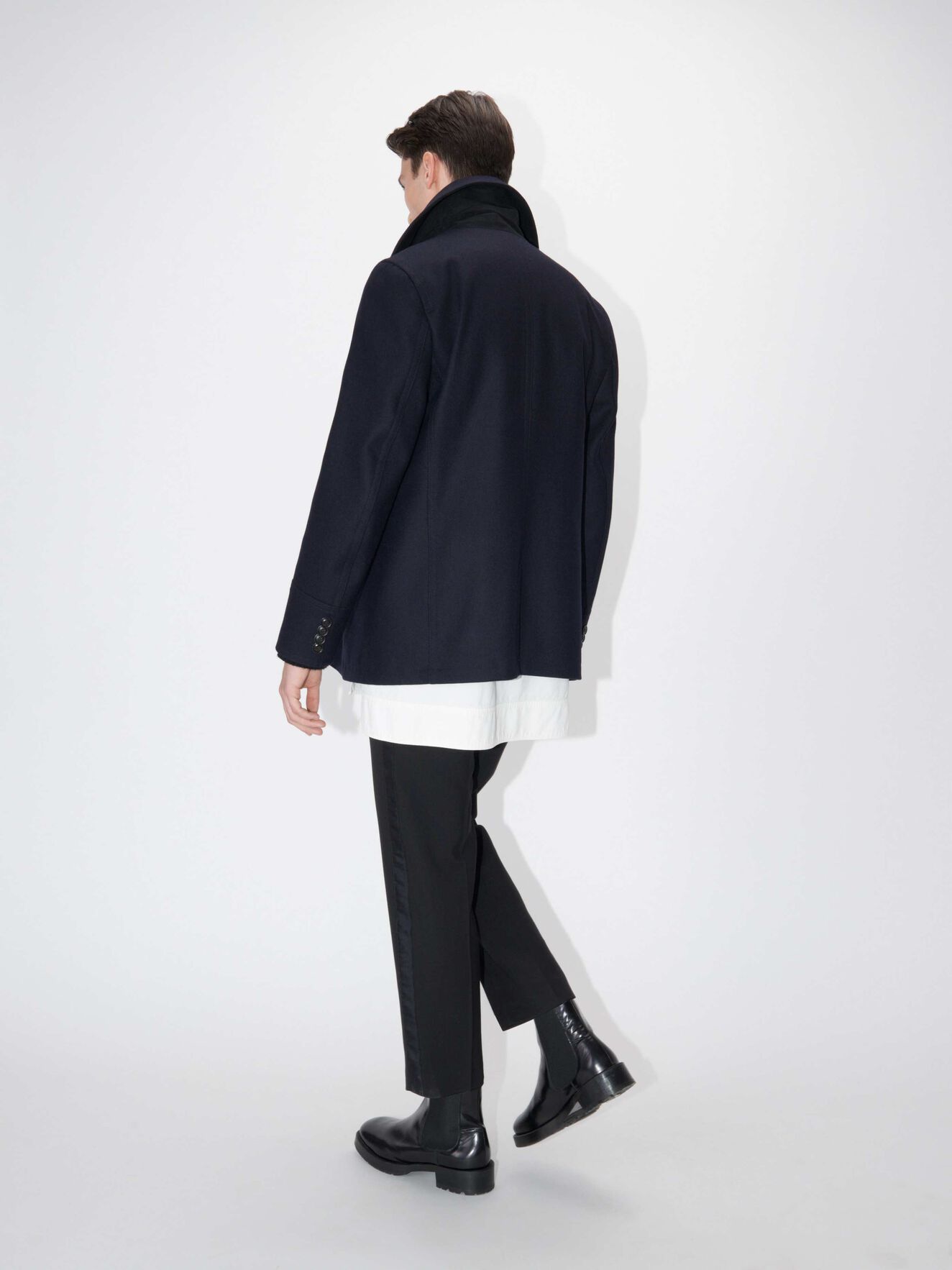 Thiel Coat in Light Ink from Tiger of Sweden Thiel Coat in Light Ink from Tiger of Sweden