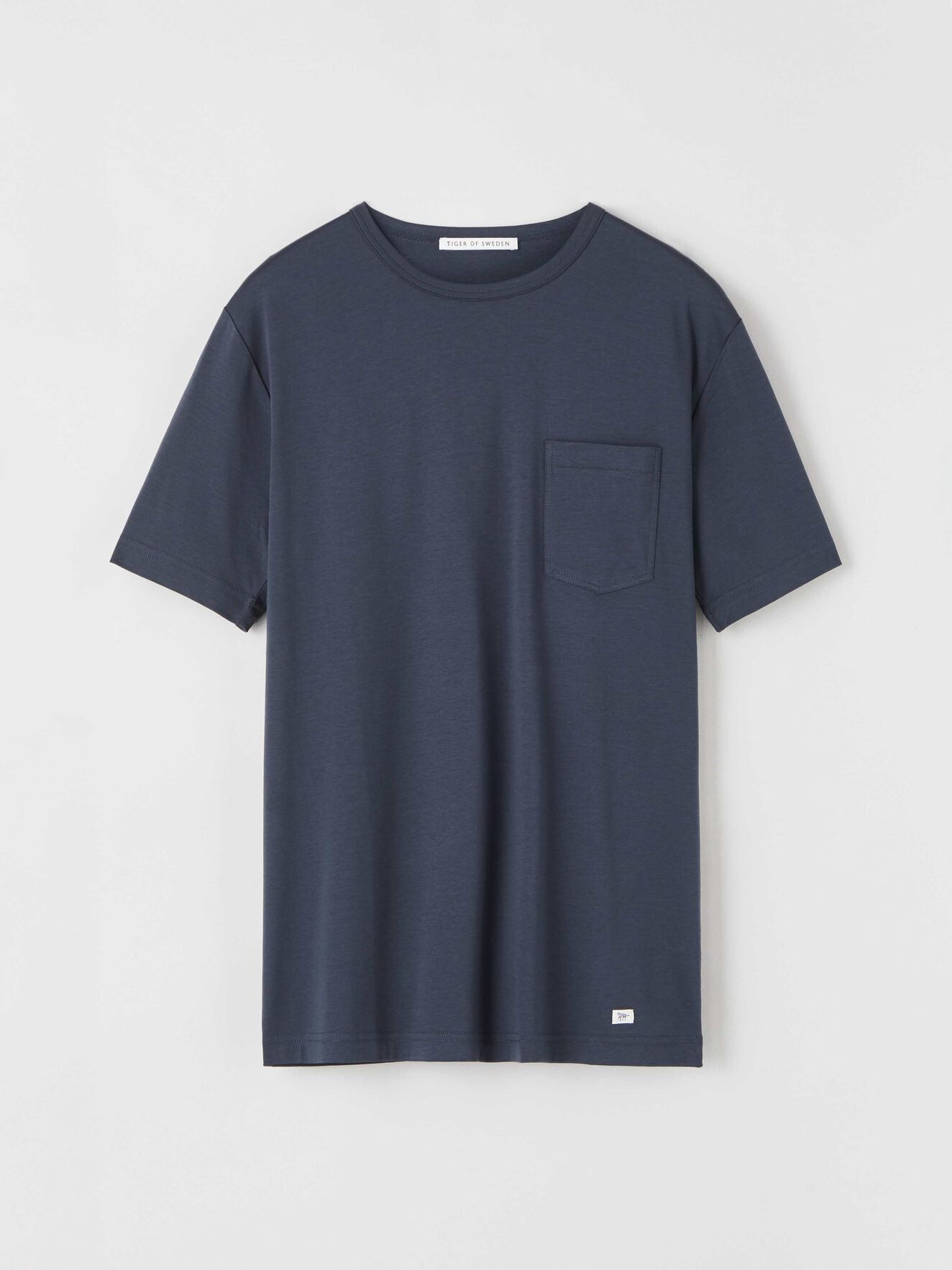 Didelot T-Shirt in Ocean Grey from Tiger of Sweden Didelot T-Shirt in Ocean Grey from Tiger of Sweden