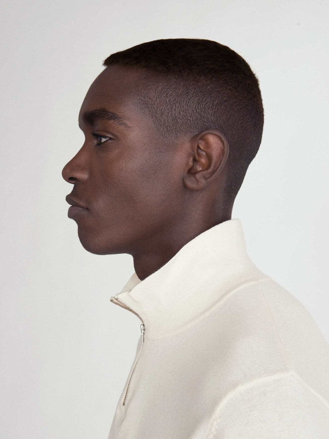 Nemus Pullover in Gardenia from Tiger of Sweden Nemus Pullover in Gardenia from Tiger of Sweden