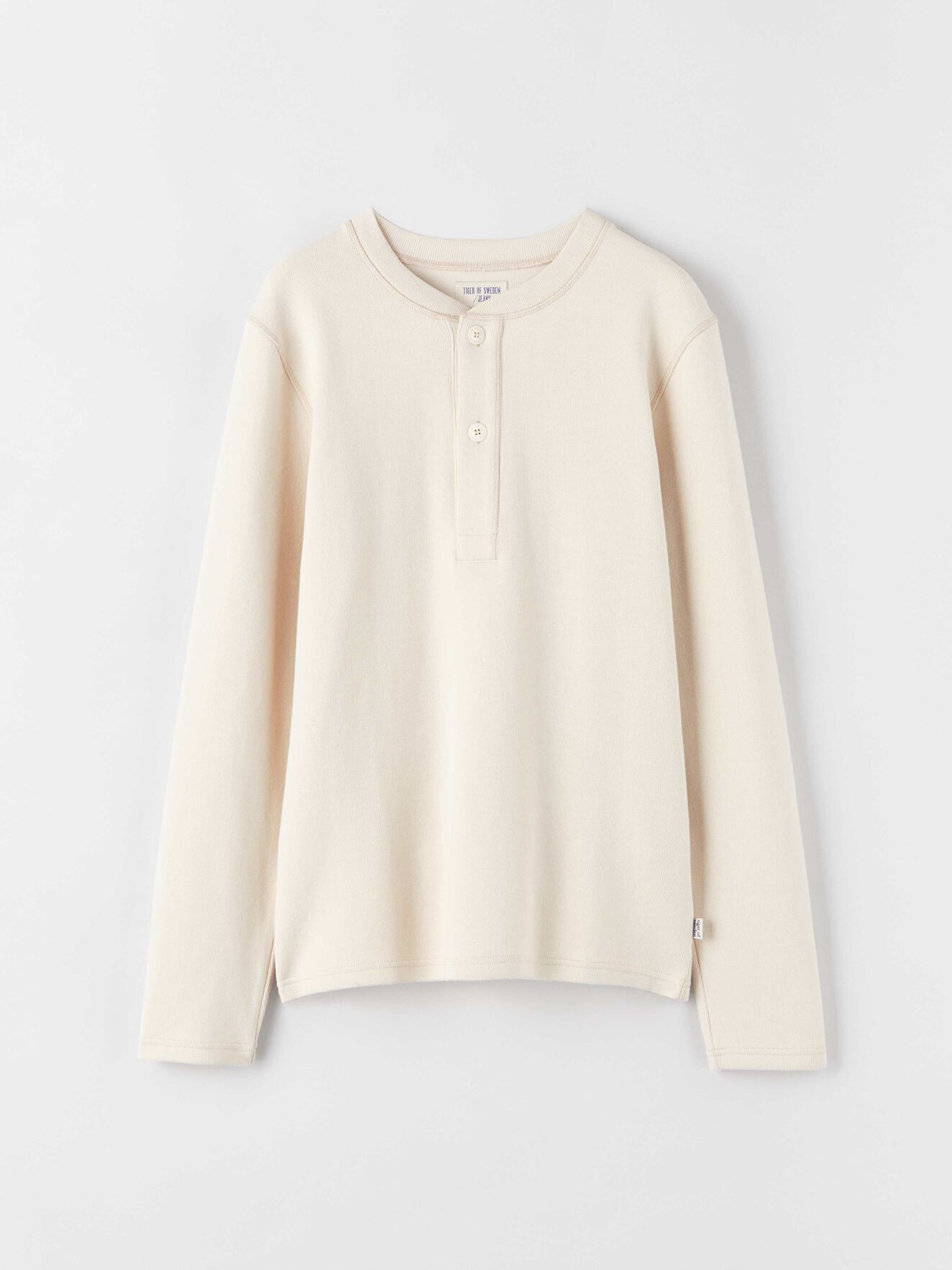 Baltic Pullover in Birch Bark from Tiger of Sweden Baltic Pullover in Birch Bark from Tiger of Sweden