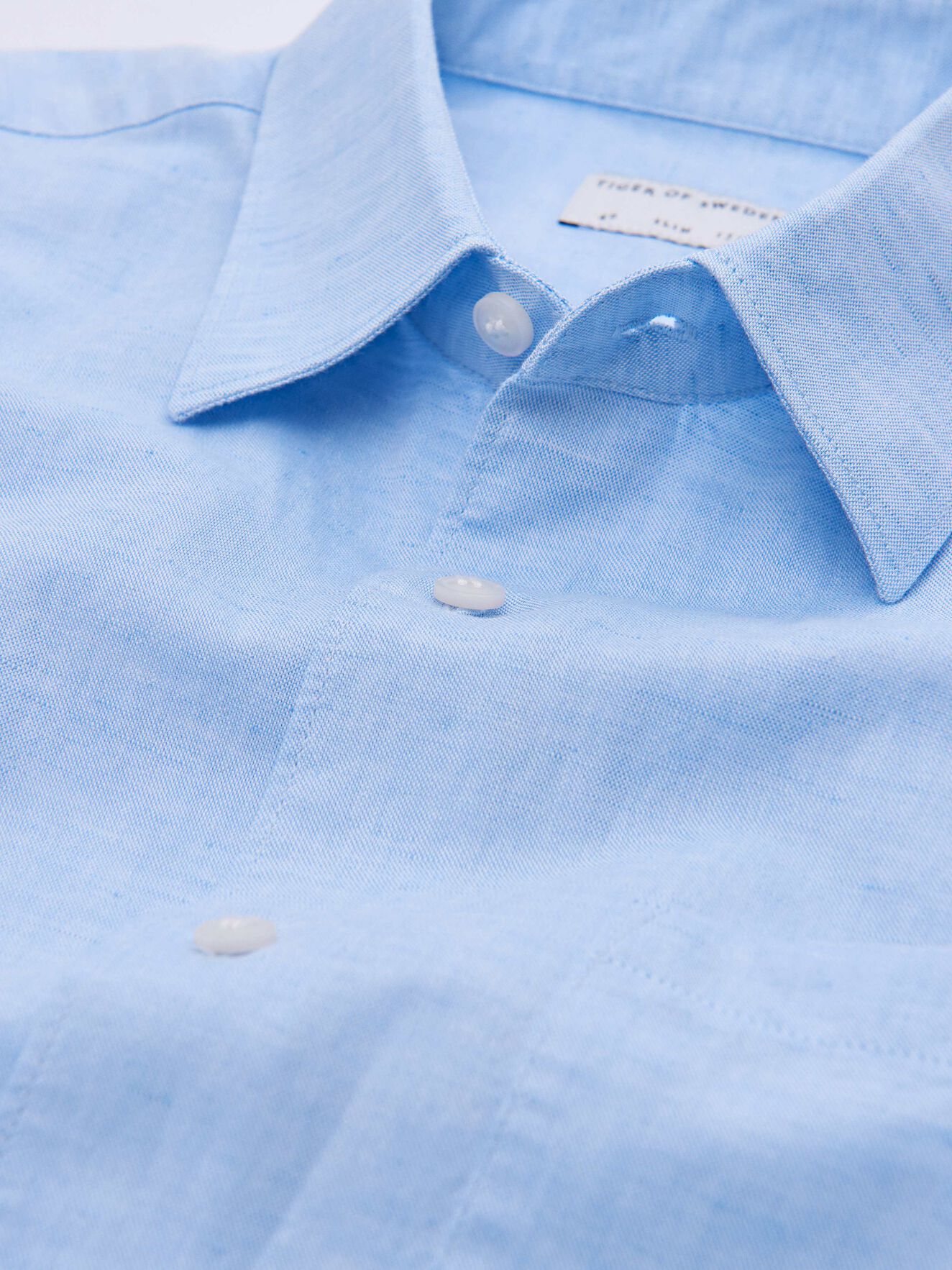 Fonzo Shirt in Dust blue from Tiger of Sweden Fonzo Shirt in Dust blue from Tiger of Sweden