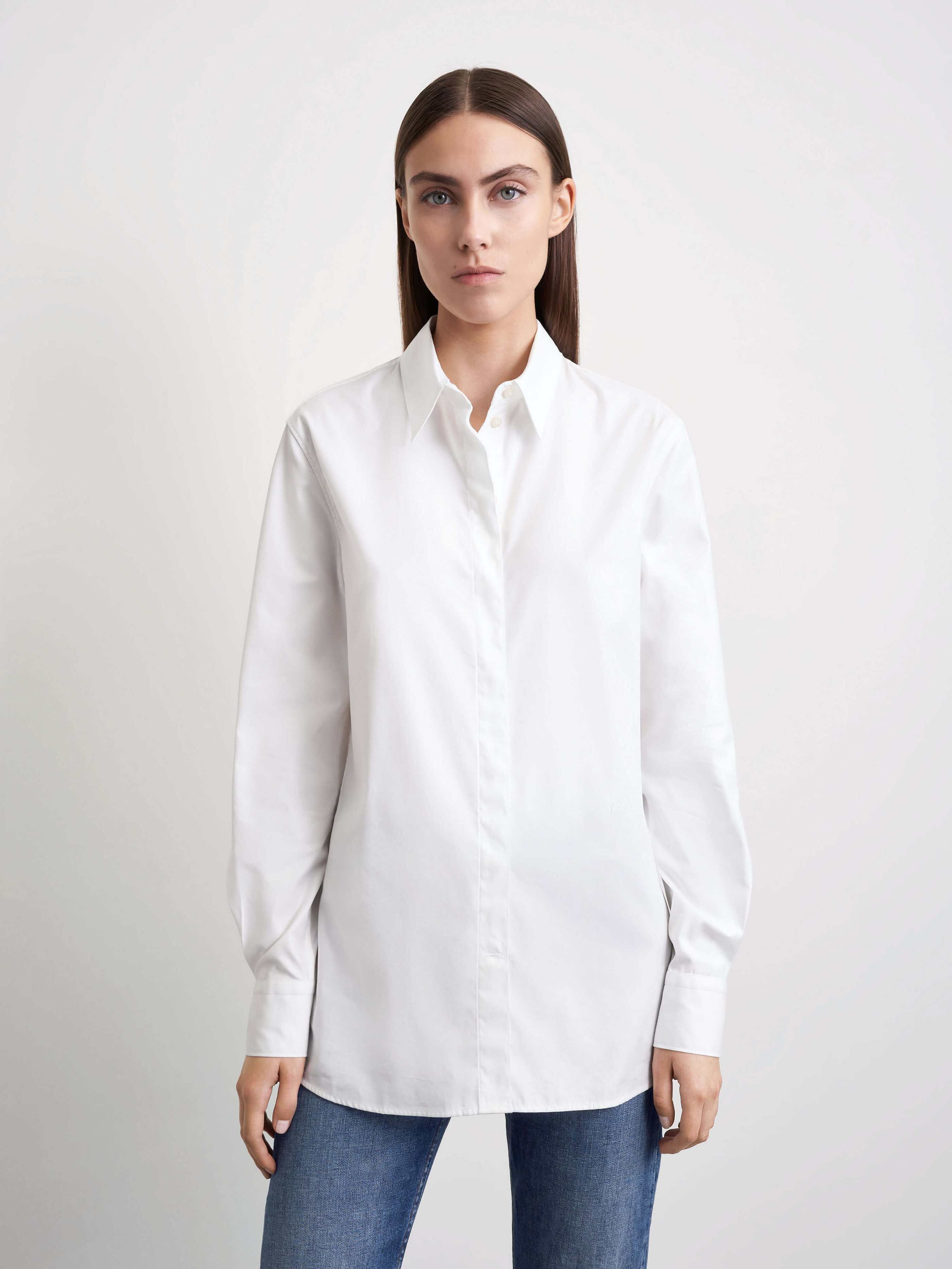 Pure white shirts clearance