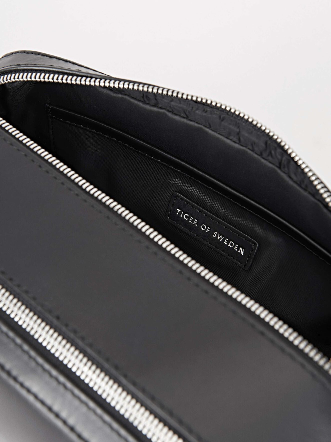Wynd Wash Bag in Black from Tiger of Sweden Wynd Wash Bag in Black from Tiger of Sweden