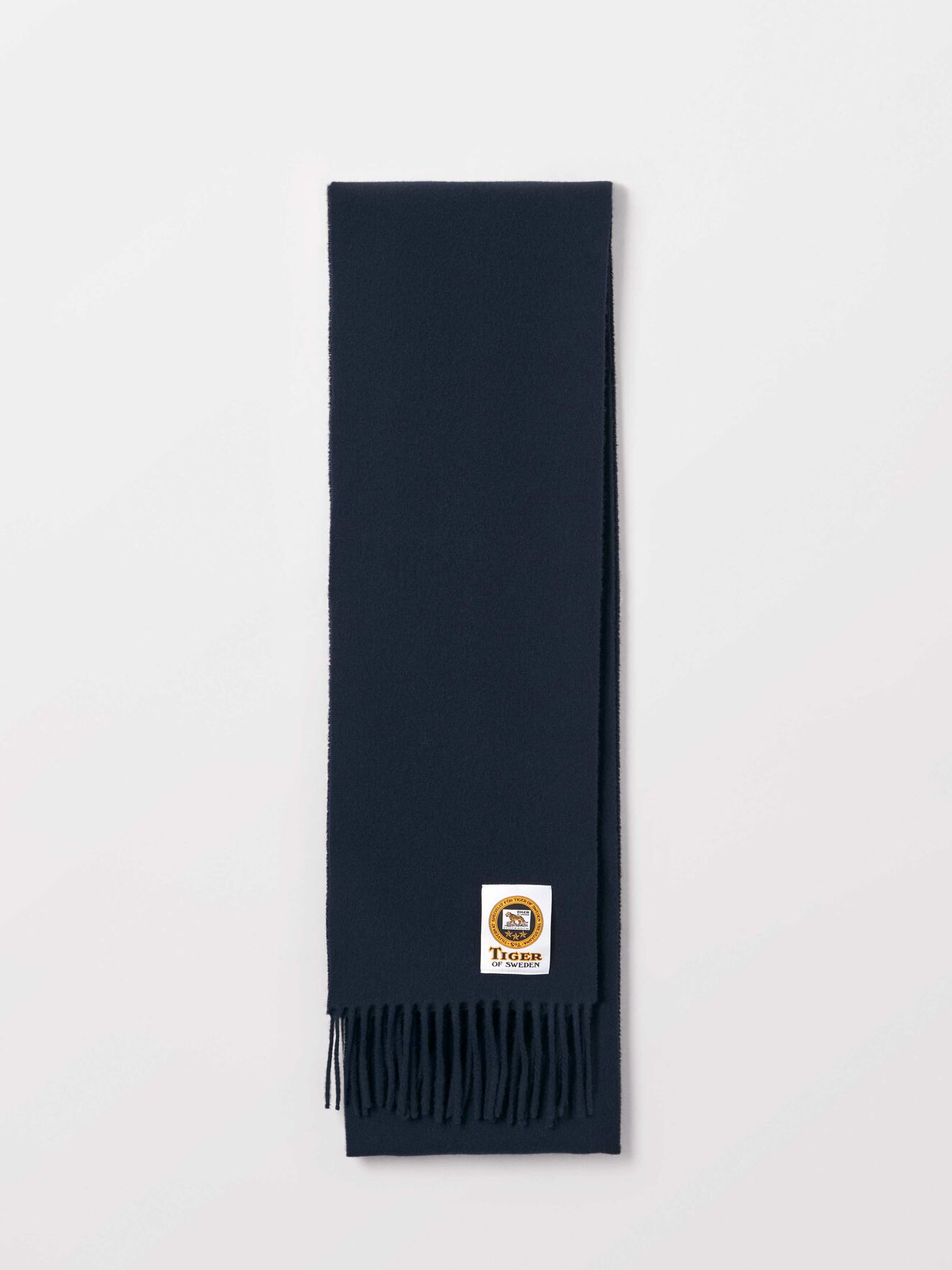 Standart Scarf in Light Ink from Tiger of Sweden Standart Scarf in Light Ink from Tiger of Sweden