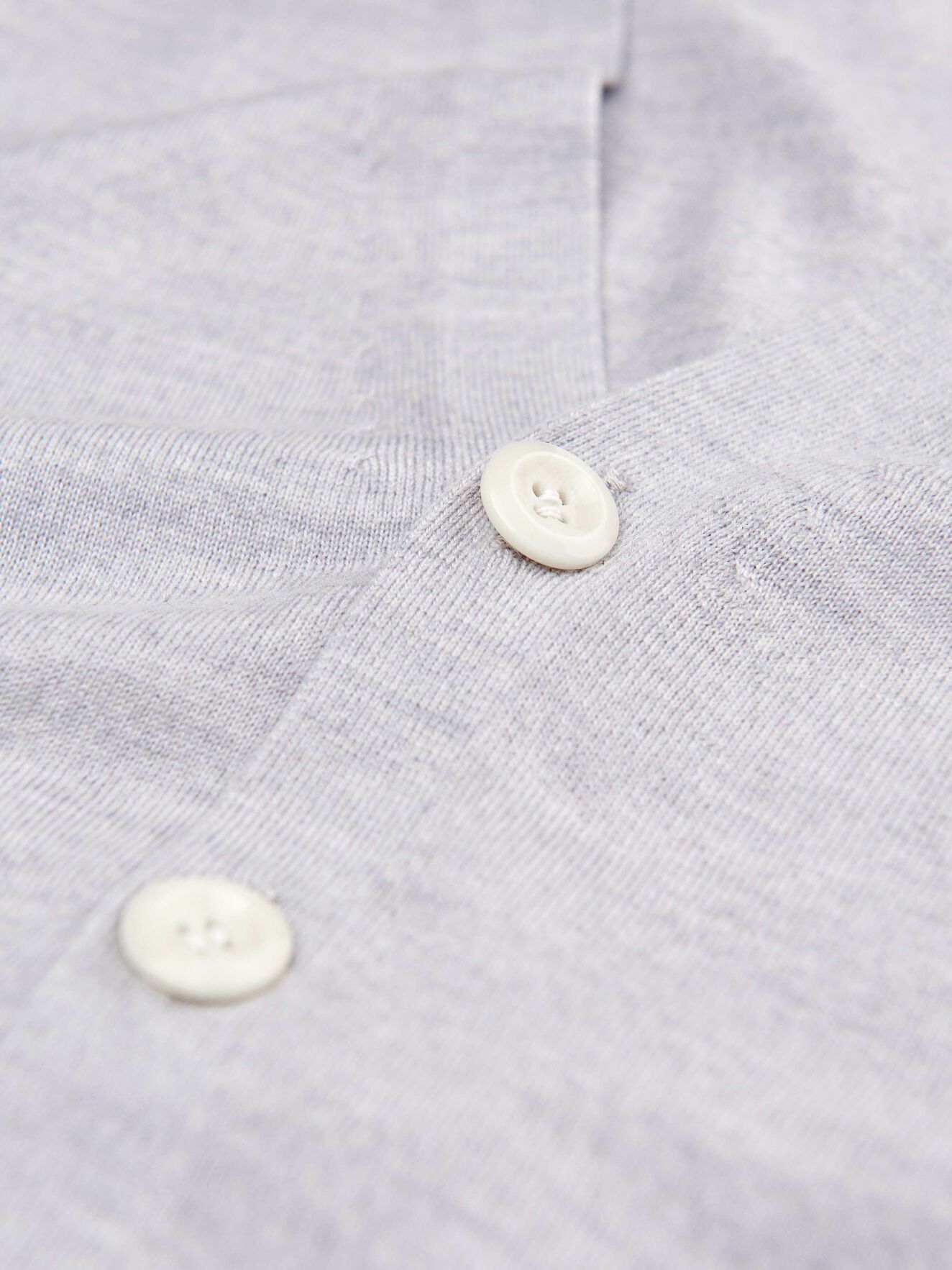 Navid Cardigan in Light grey melange from Tiger of Sweden Navid Cardigan in Light grey melange from Tiger of Sweden