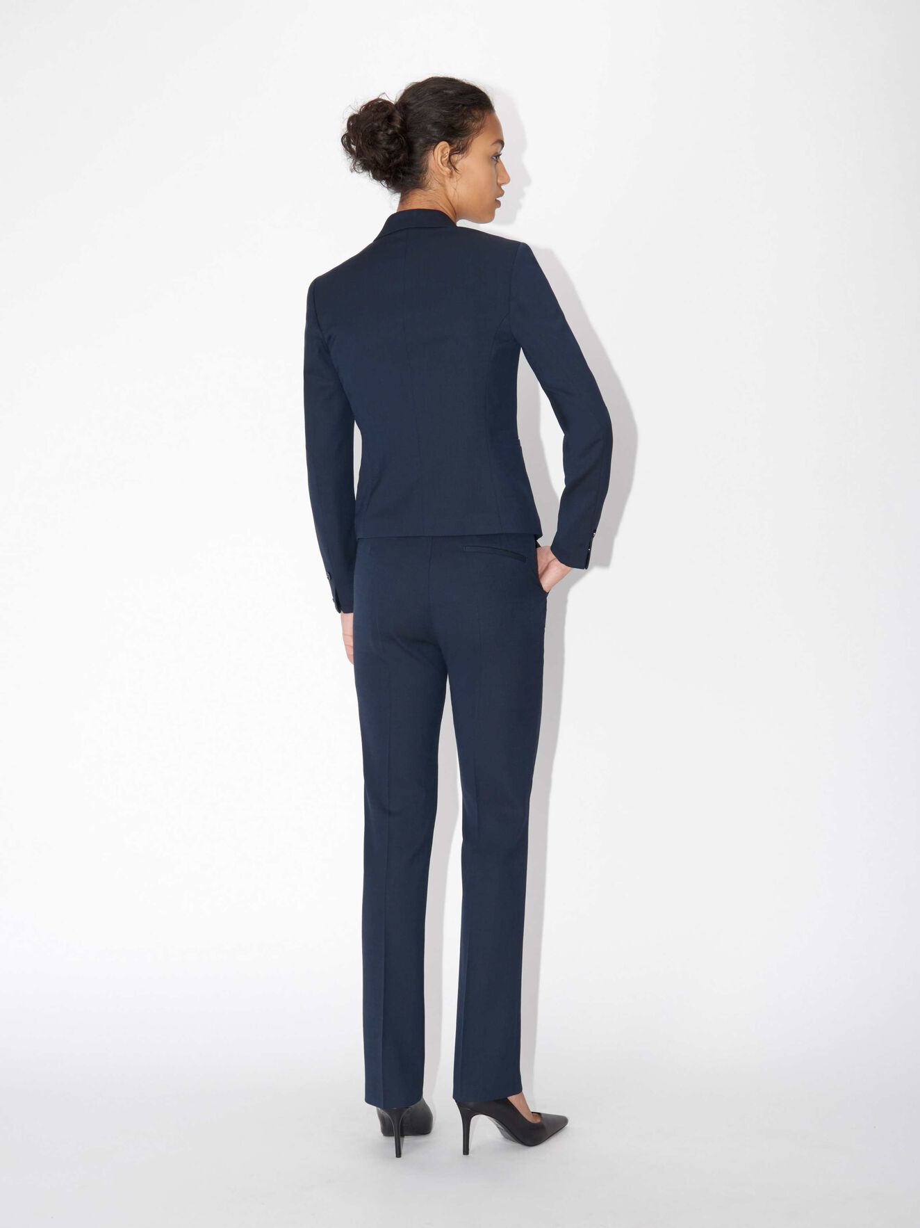 Yulia Trousers in Peacoat Blue from Tiger of Sweden Yulia Trousers in Peacoat Blue from Tiger of Sweden