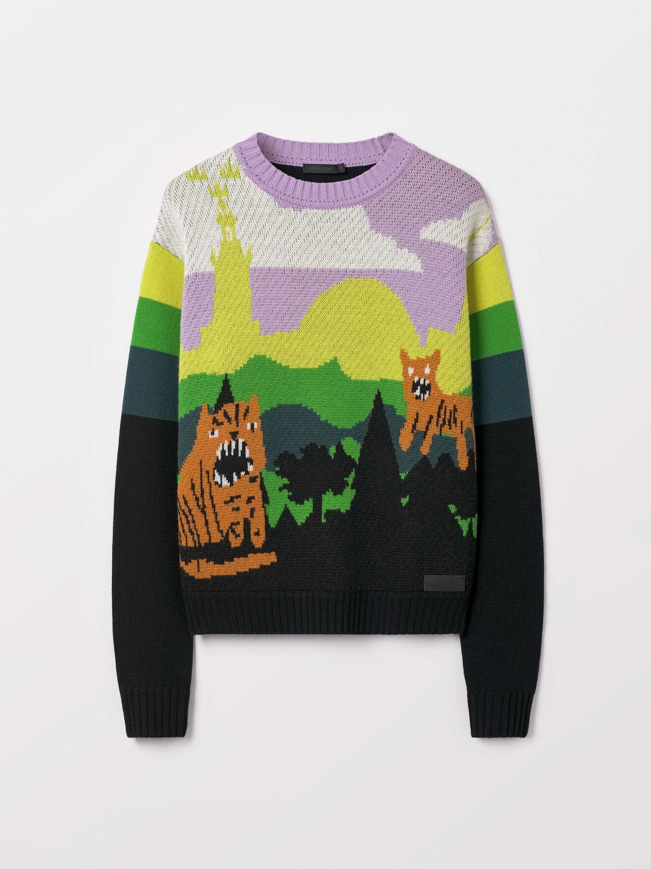 Fady Pullover in Pattern from Tiger of Sweden Fady Pullover in Pattern from Tiger of Sweden