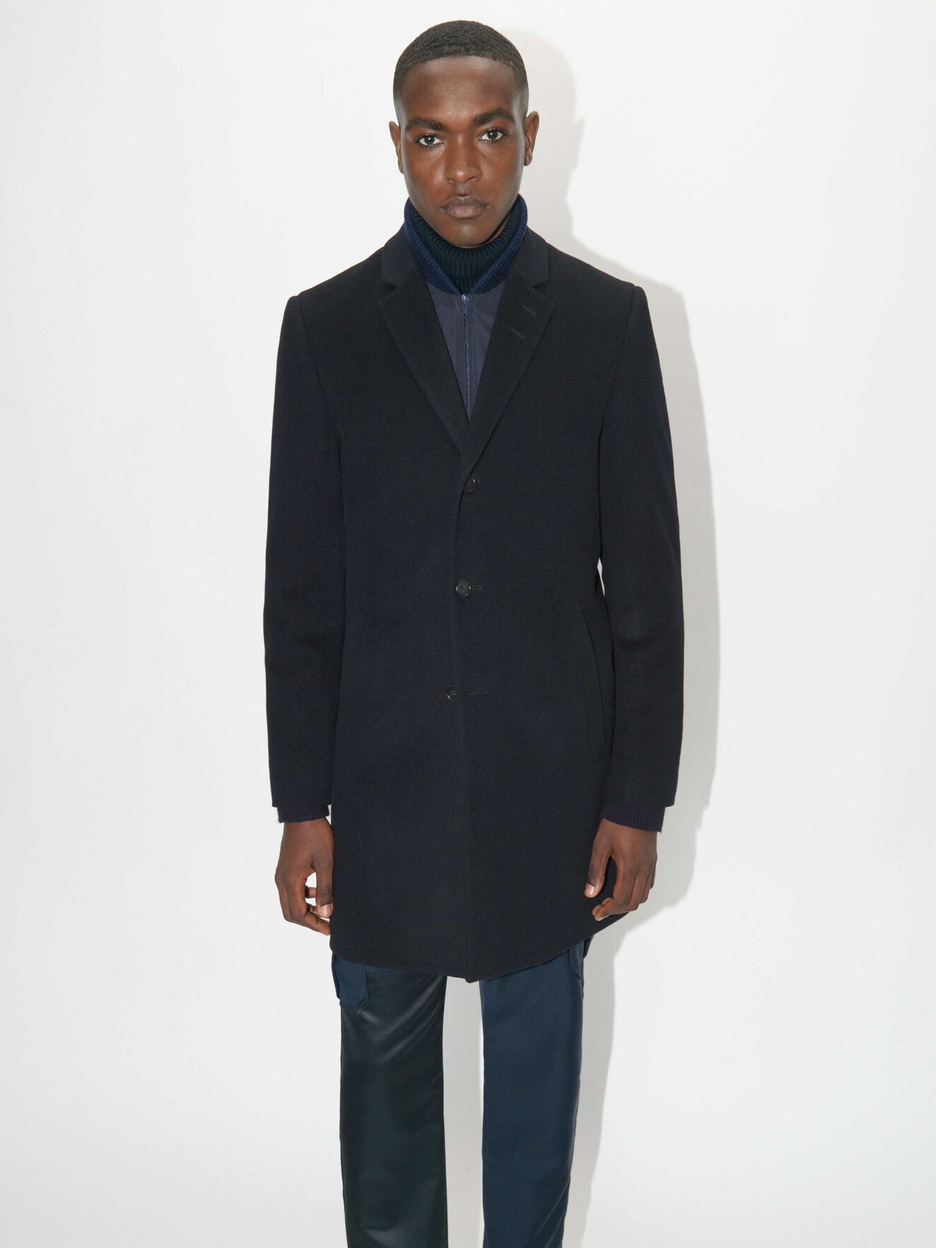 Cempo Coat in Light Ink from Tiger of Sweden Cempo Coat in Light Ink from Tiger of Sweden