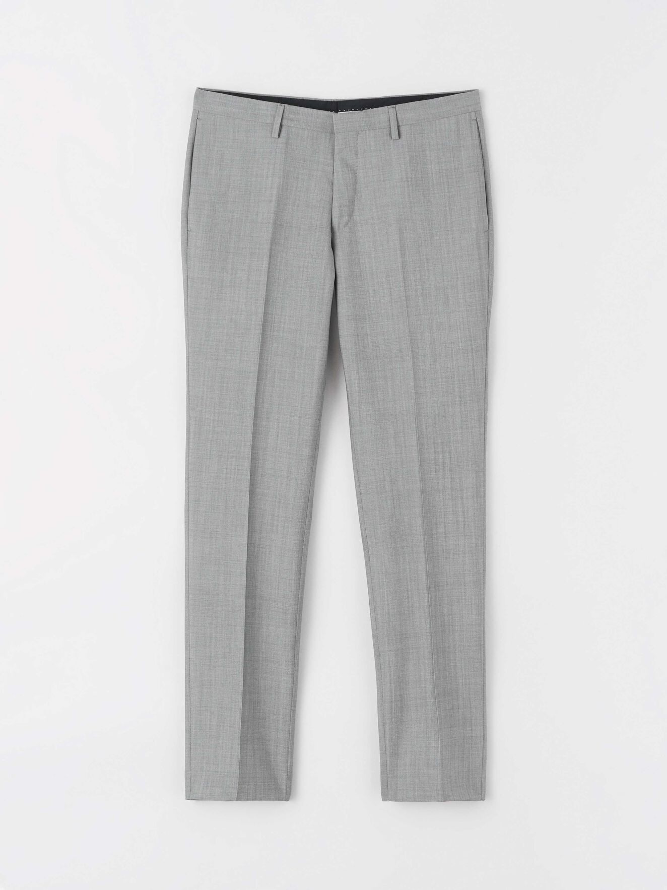 Todd Trousers in Light grey melange from Tiger of Sweden Todd Trousers in Light grey melange from Tiger of Sweden