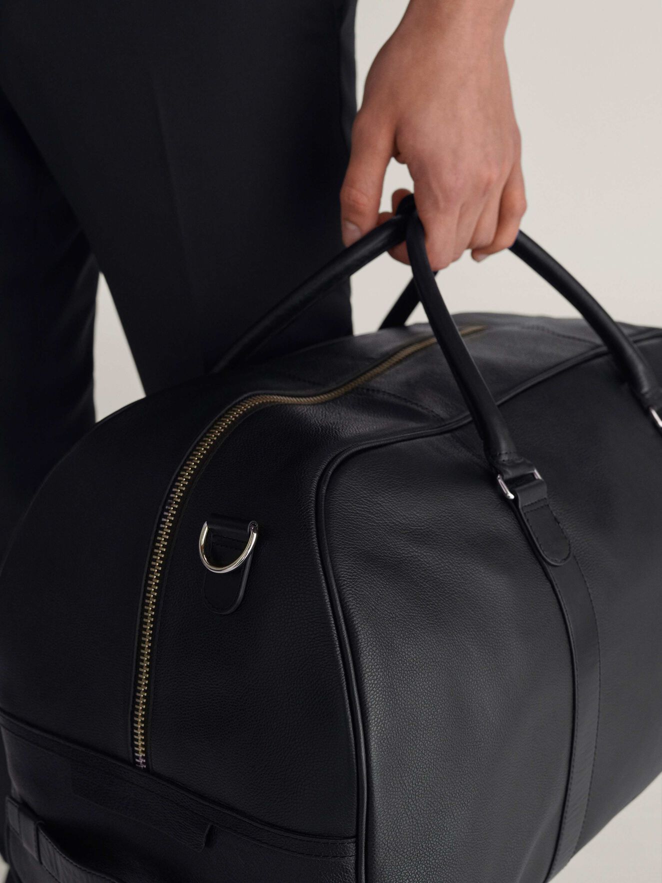 Pinchon Weekend Bag in Black from Tiger of Sweden Pinchon Weekend Bag in Black from Tiger of Sweden