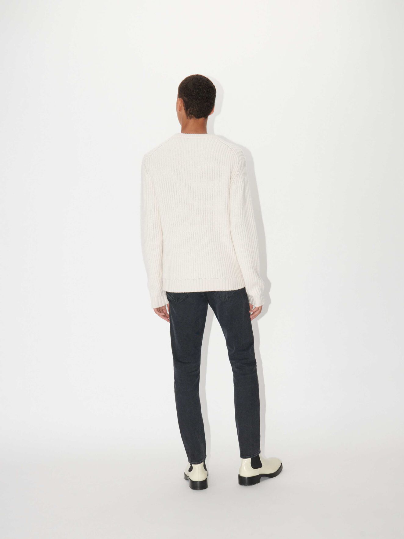 Todd Pullover in Birch Bark from Tiger of Sweden Todd Pullover in Birch Bark from Tiger of Sweden