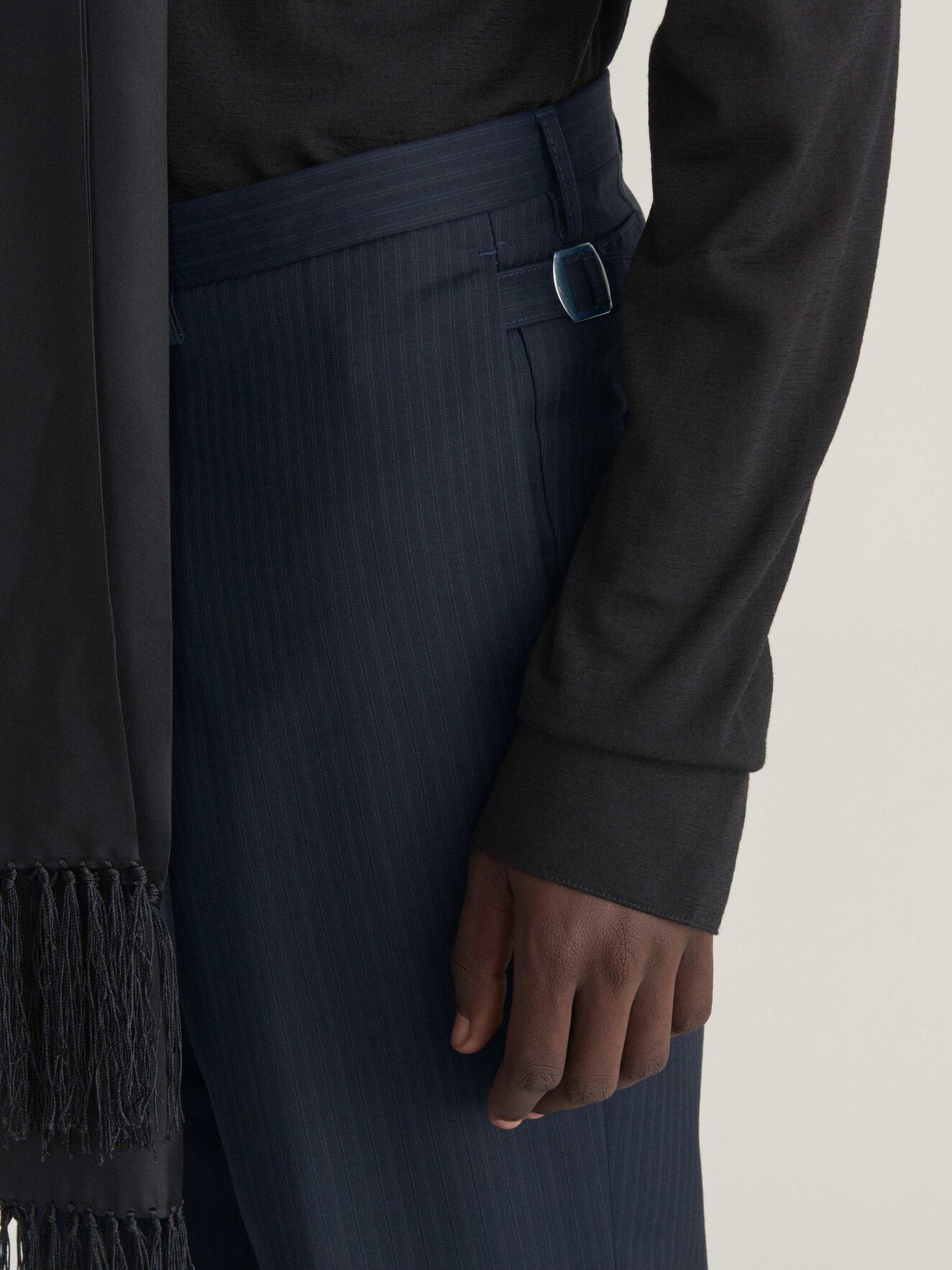 Toore Trousers in Light Ink from Tiger of Sweden Toore Trousers in Light Ink from Tiger of Sweden