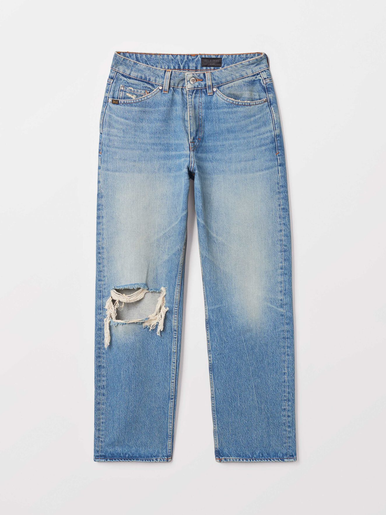 Dropped Jeans in Dust blue from Tiger of Sweden Dropped Jeans in Dust blue from Tiger of Sweden