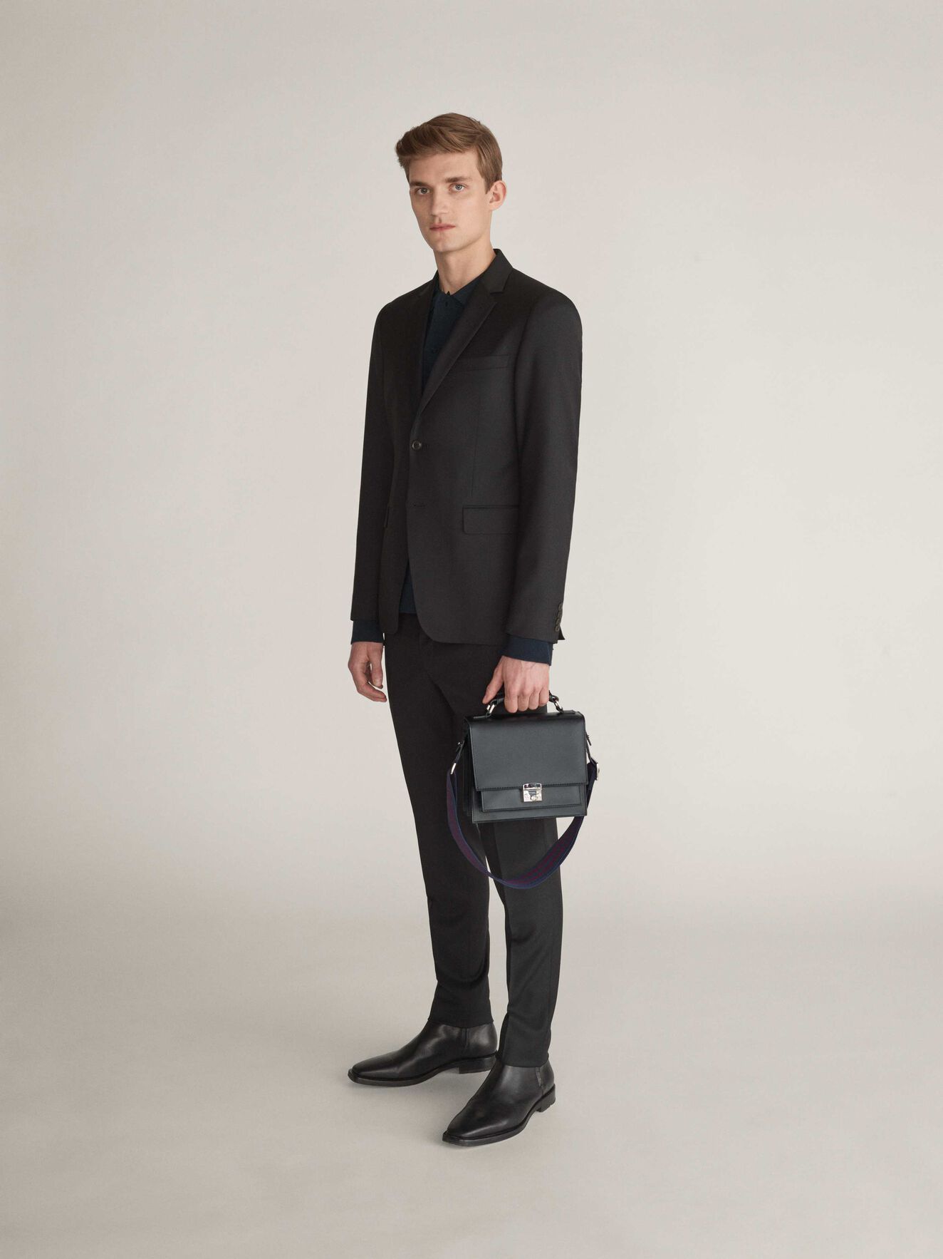 Welo Bag in Black from Tiger of Sweden Welo Bag in Black from Tiger of Sweden