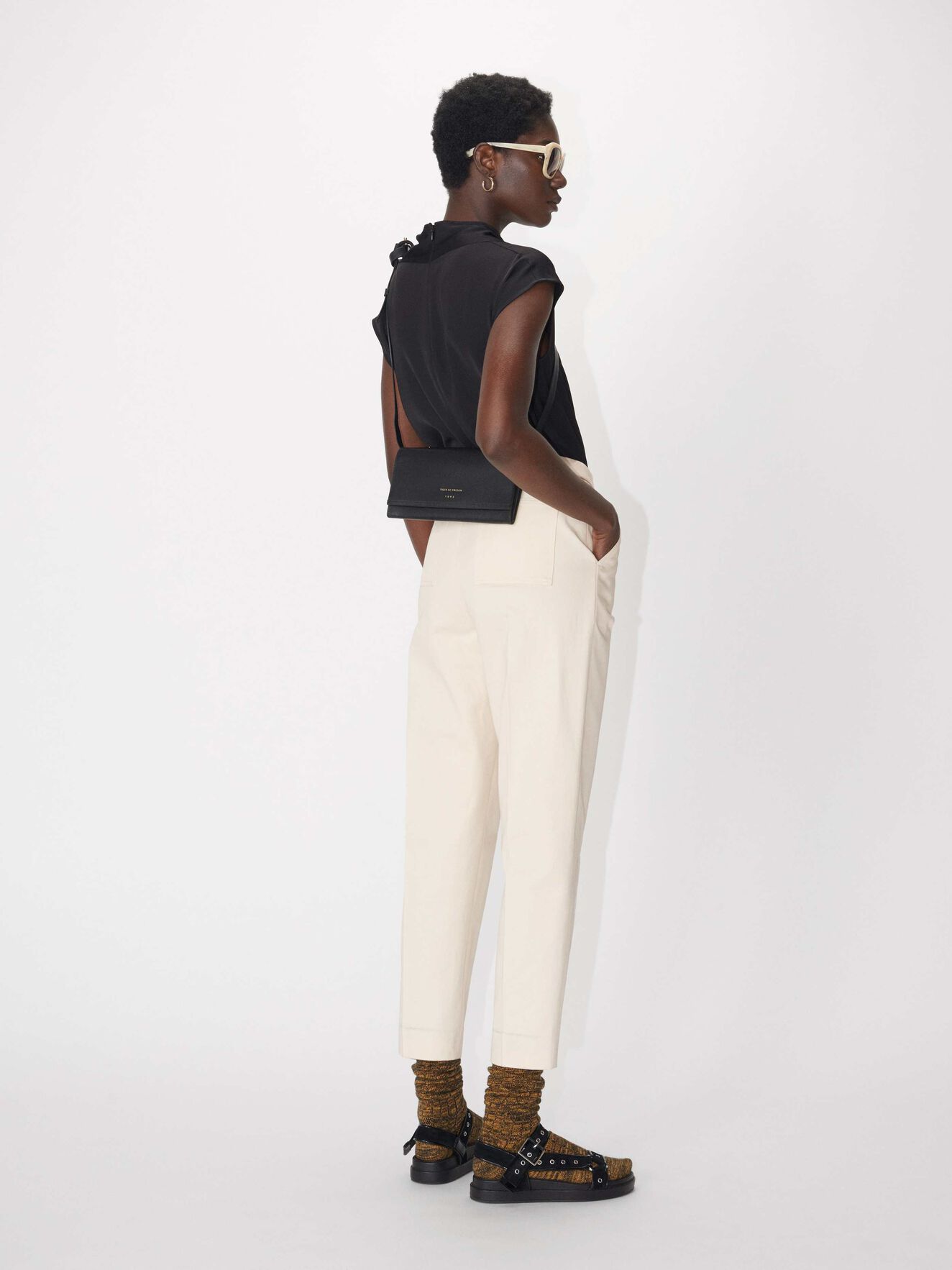 Pesaro Trousers in Star White from Tiger of Sweden Pesaro Trousers in Star White from Tiger of Sweden