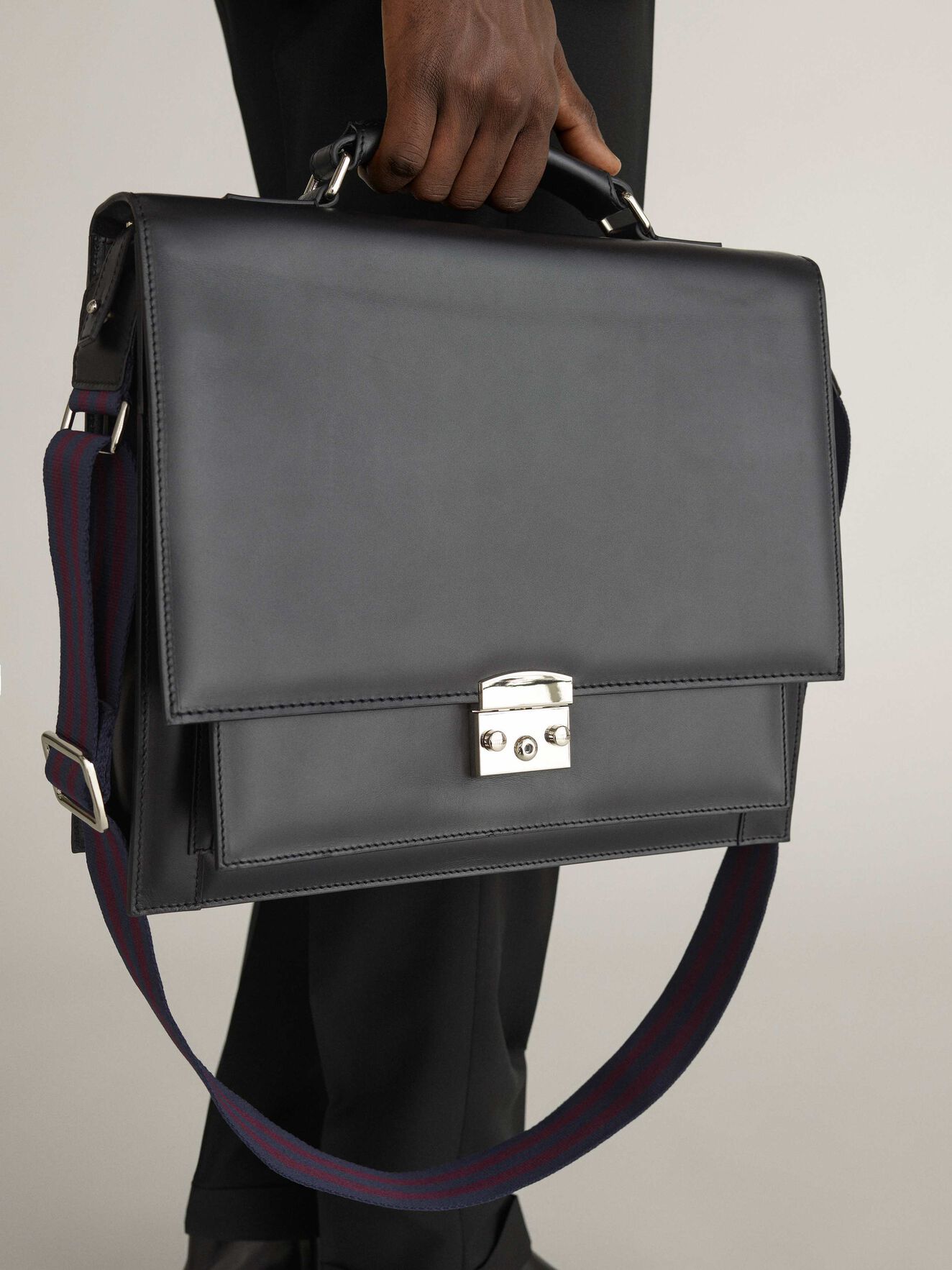 Wedge Briefcase in Black from Tiger of Sweden Wedge Briefcase in Black from Tiger of Sweden