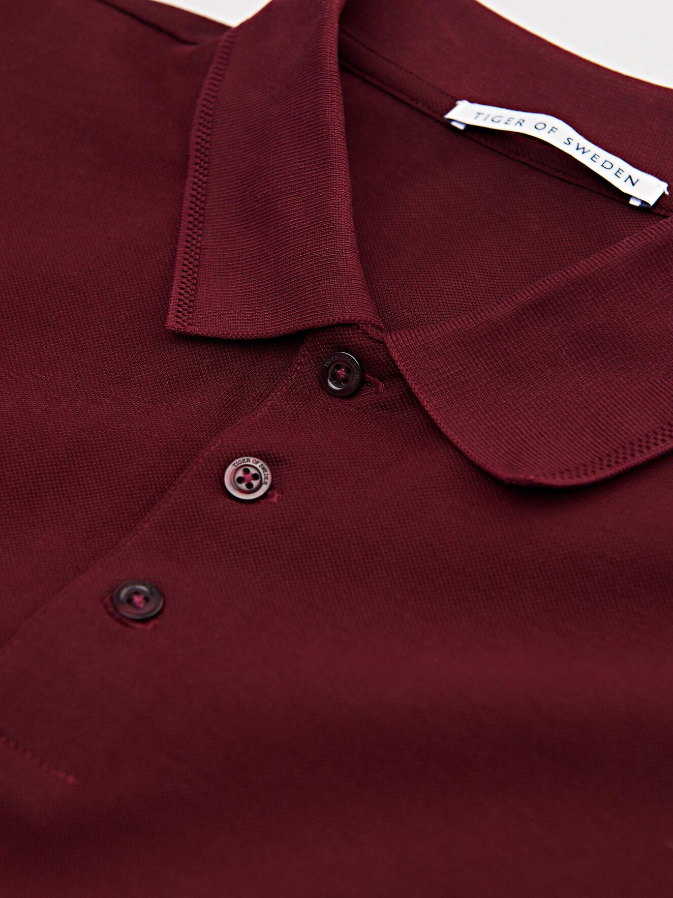 Darios Polo Shirt in Regal Red from Tiger of Sweden Darios Polo Shirt in Regal Red from Tiger of Sweden