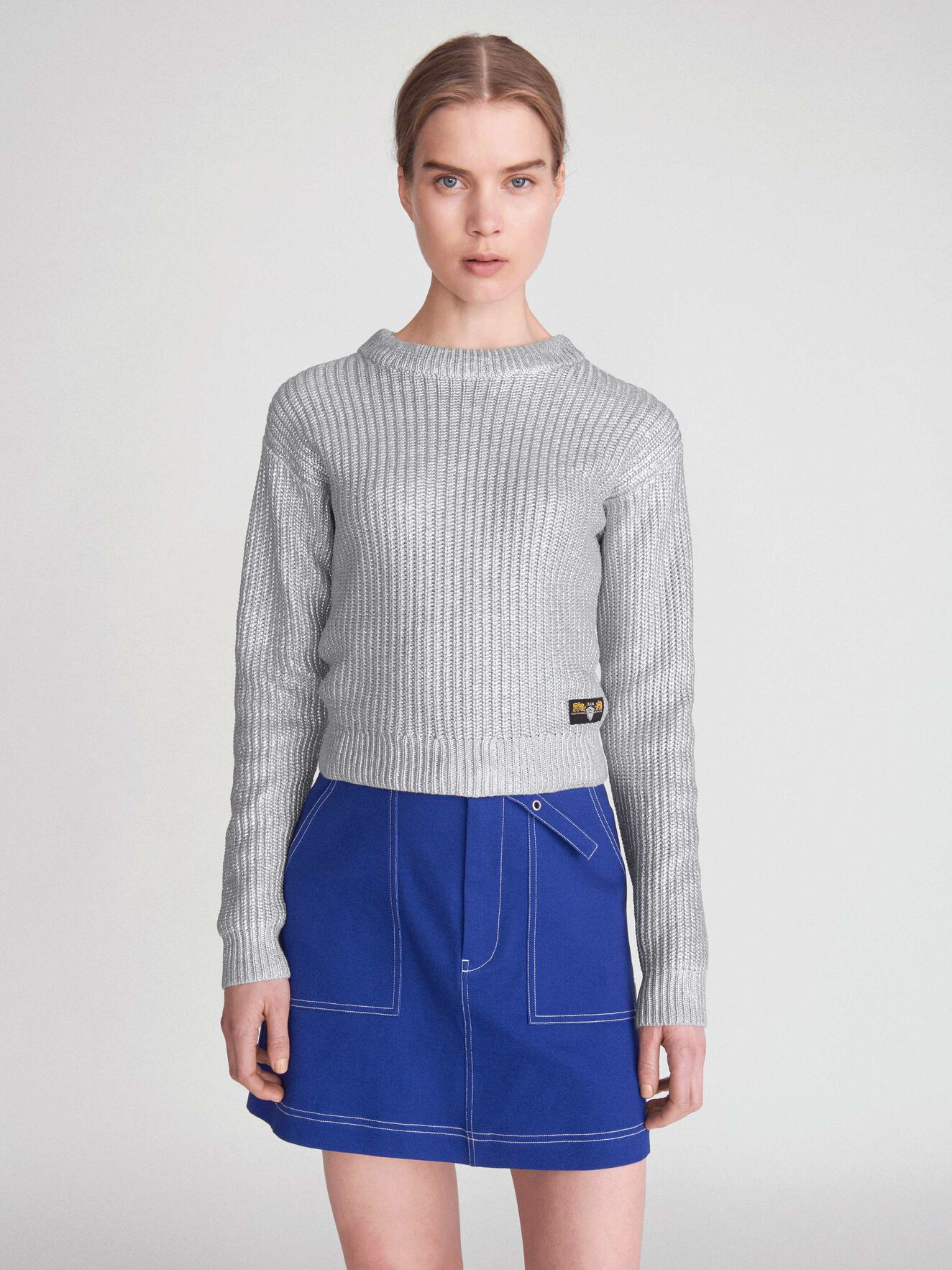 Rosasia Pullover in Mercury Grey from Tiger of Sweden Rosasia Pullover in Mercury Grey from Tiger of Sweden