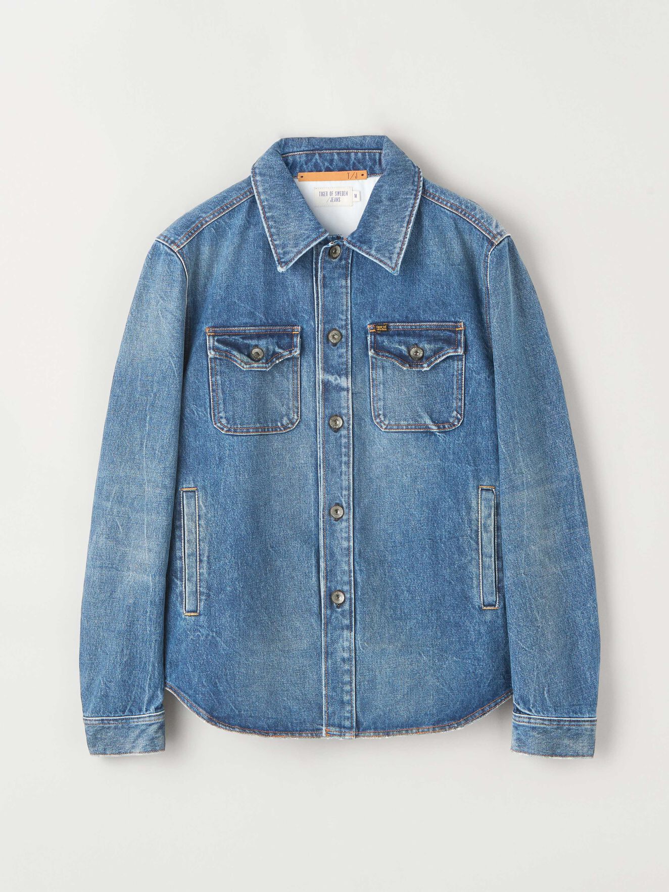 Get Jacket in Medium Blue from Tiger of Sweden Get Jacket in Medium Blue from Tiger of Sweden