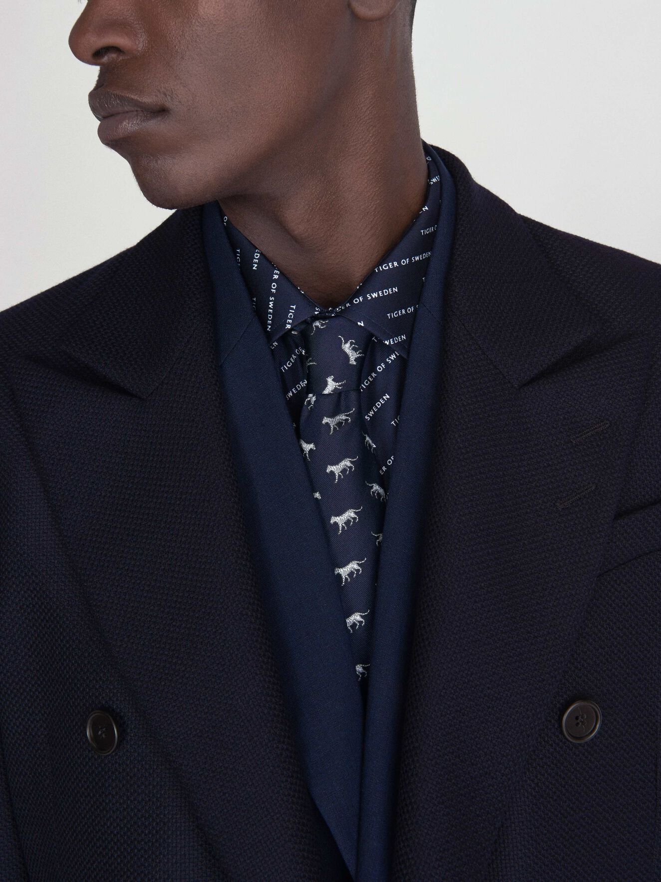 Calan Coat in Light Ink from Tiger of Sweden Calan Coat in Light Ink from Tiger of Sweden