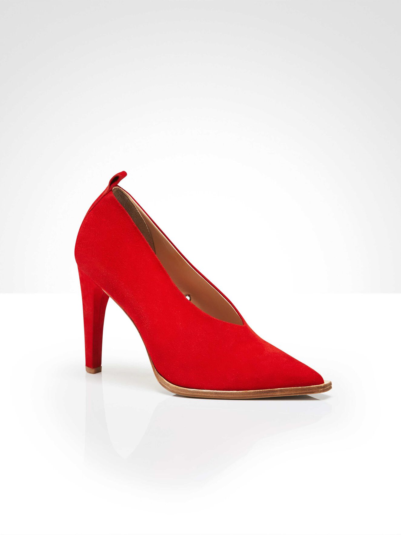 SPENGLER PUMP in Bright Orange from Tiger of Sweden SPENGLER PUMP in Bright Orange from Tiger of Sweden