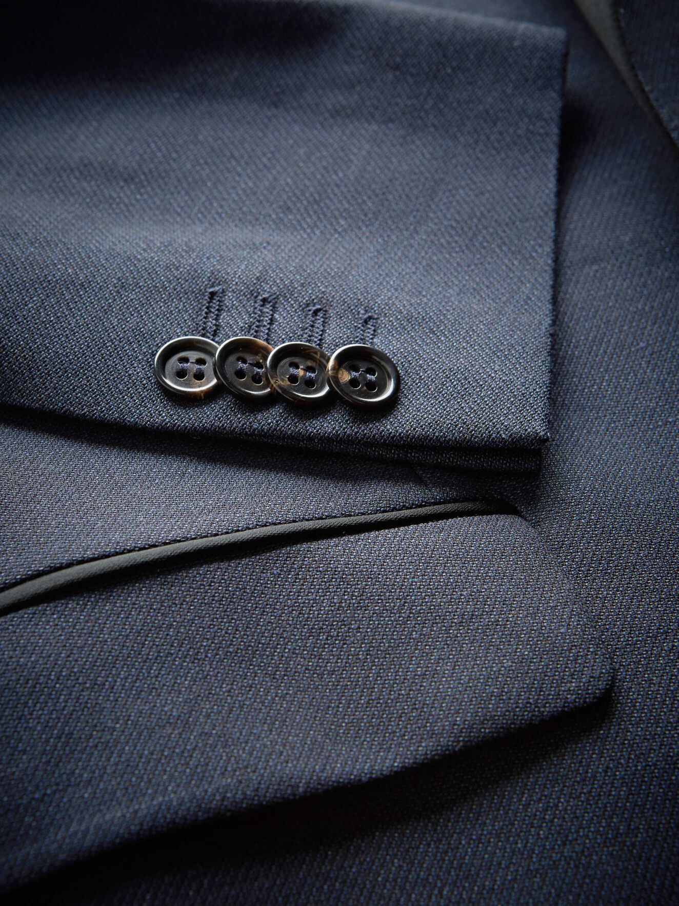 Lamar Blazer in Soft Blue Melange from Tiger of Sweden Lamar Blazer in Soft Blue Melange from Tiger of Sweden