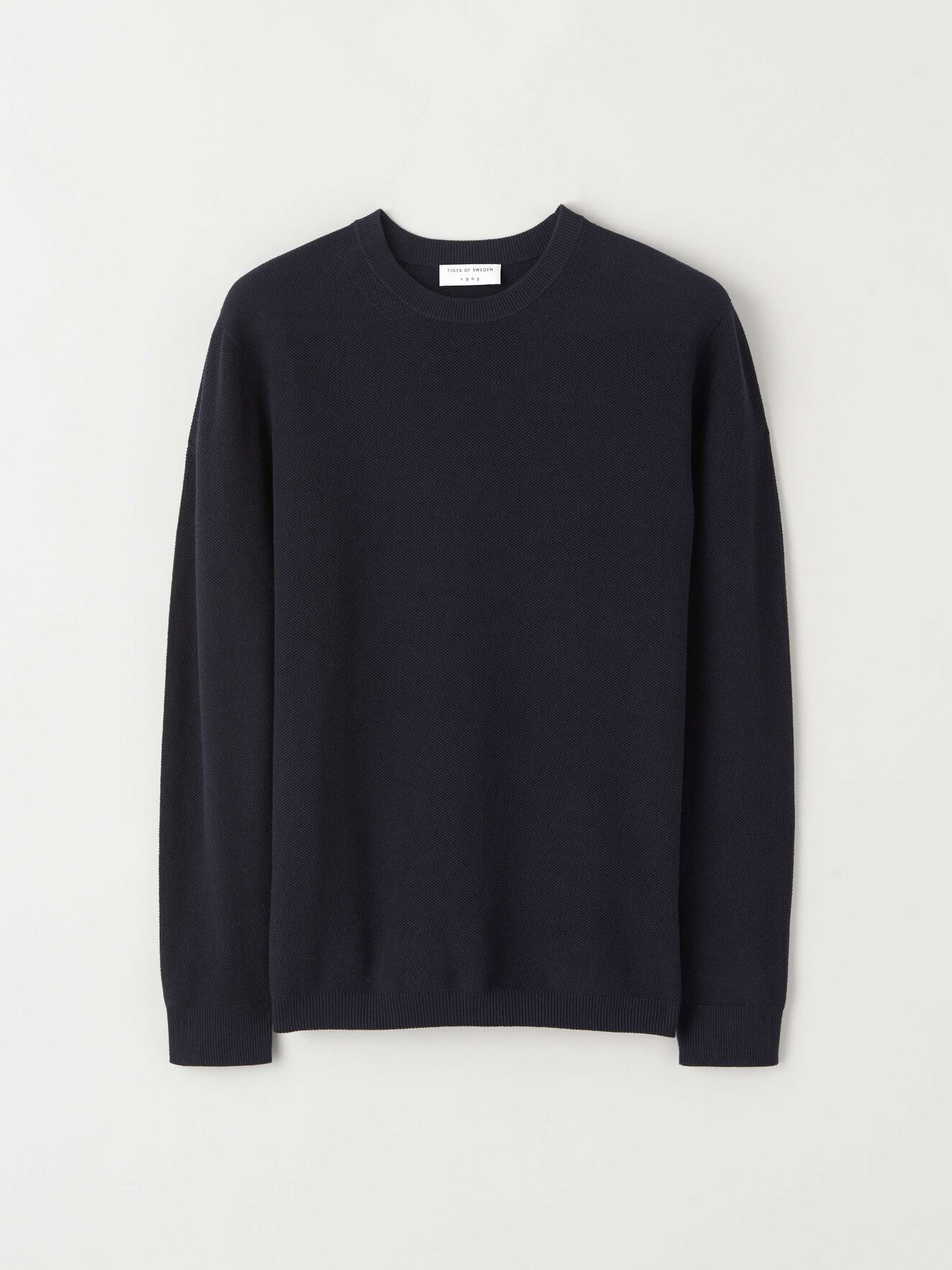 Parachute Pullover in Outer Blue from Tiger of Sweden Parachute Pullover in Outer Blue from Tiger of Sweden