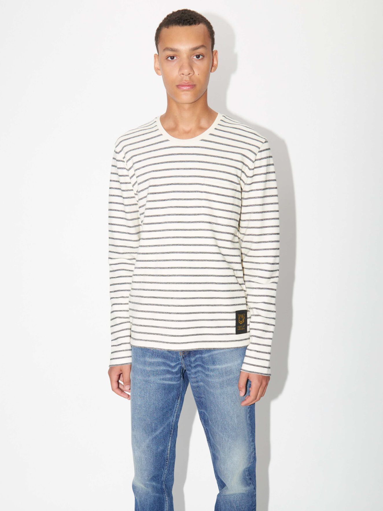 Salk Str T-Shirt in Black from Tiger of Sweden Salk Str T-Shirt in Black from Tiger of Sweden