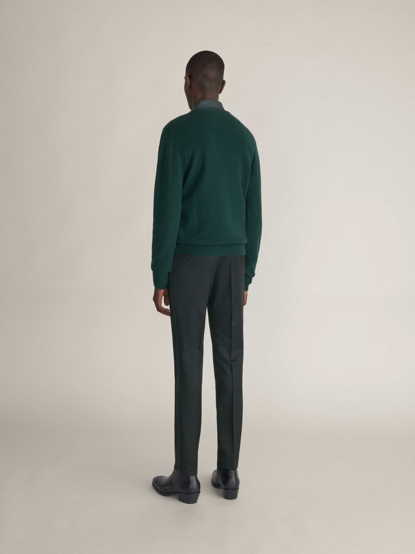 Nickol Pullover in Seaweed Green from Tiger of Sweden Nickol Pullover in Seaweed Green from Tiger of Sweden