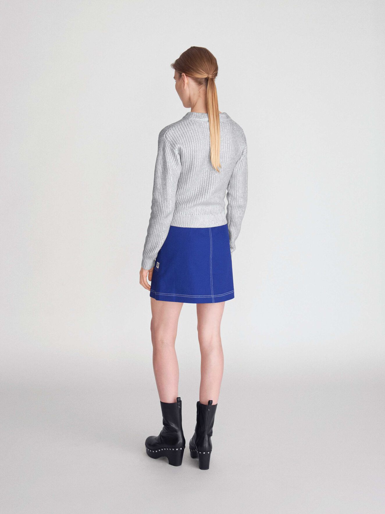 Rosasia Pullover in Mercury Grey from Tiger of Sweden Rosasia Pullover in Mercury Grey from Tiger of Sweden