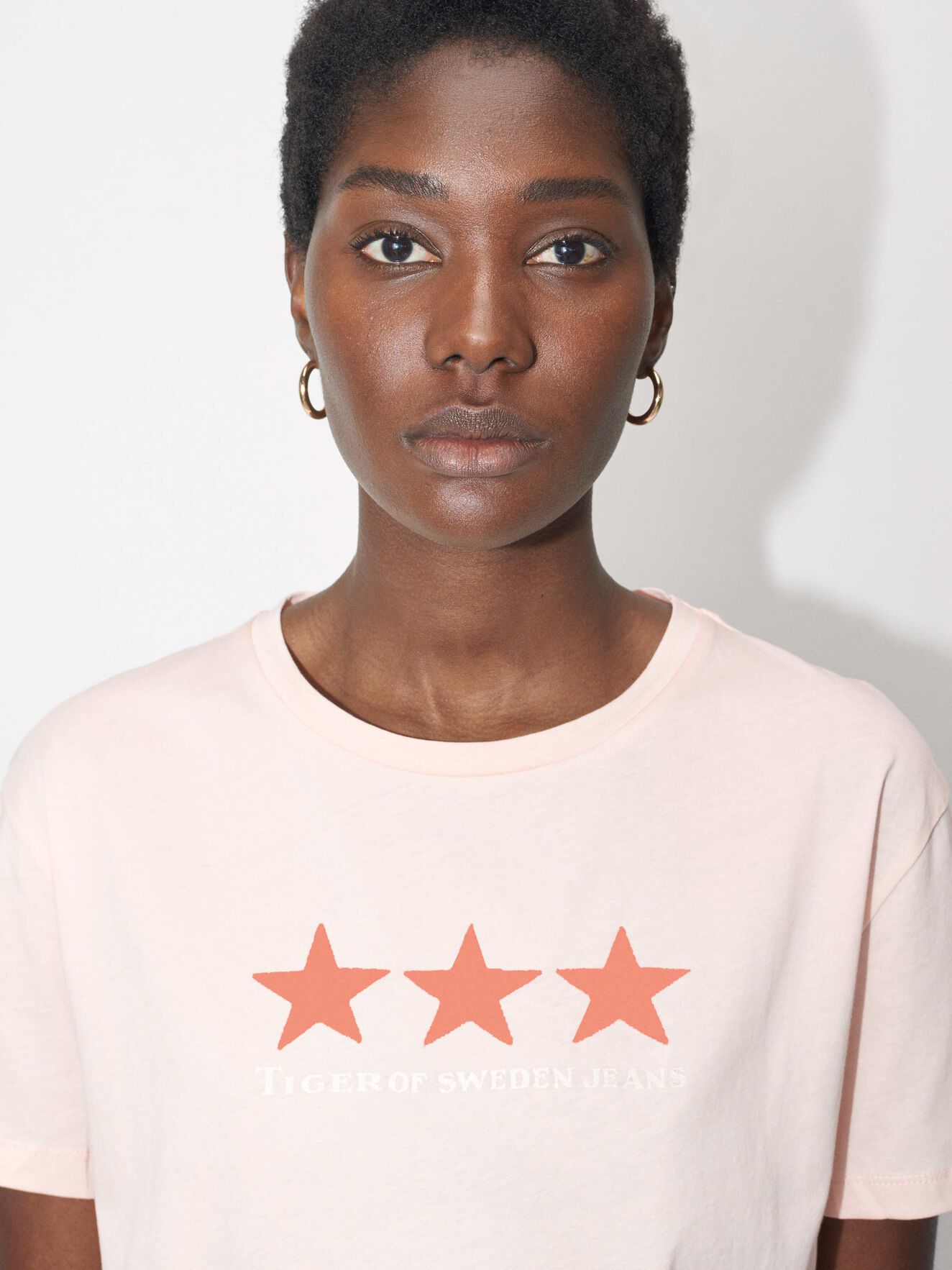 Dawn Pr T-Shirt in Rose Tan from Tiger of Sweden Dawn Pr T-Shirt in Rose Tan from Tiger of Sweden
