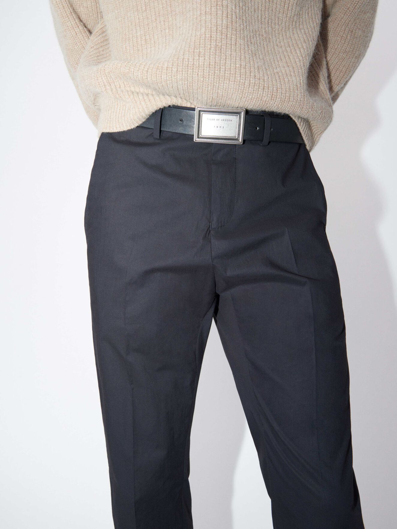Cone Trousers in Phantom from Tiger of Sweden Cone Trousers in Phantom from Tiger of Sweden
