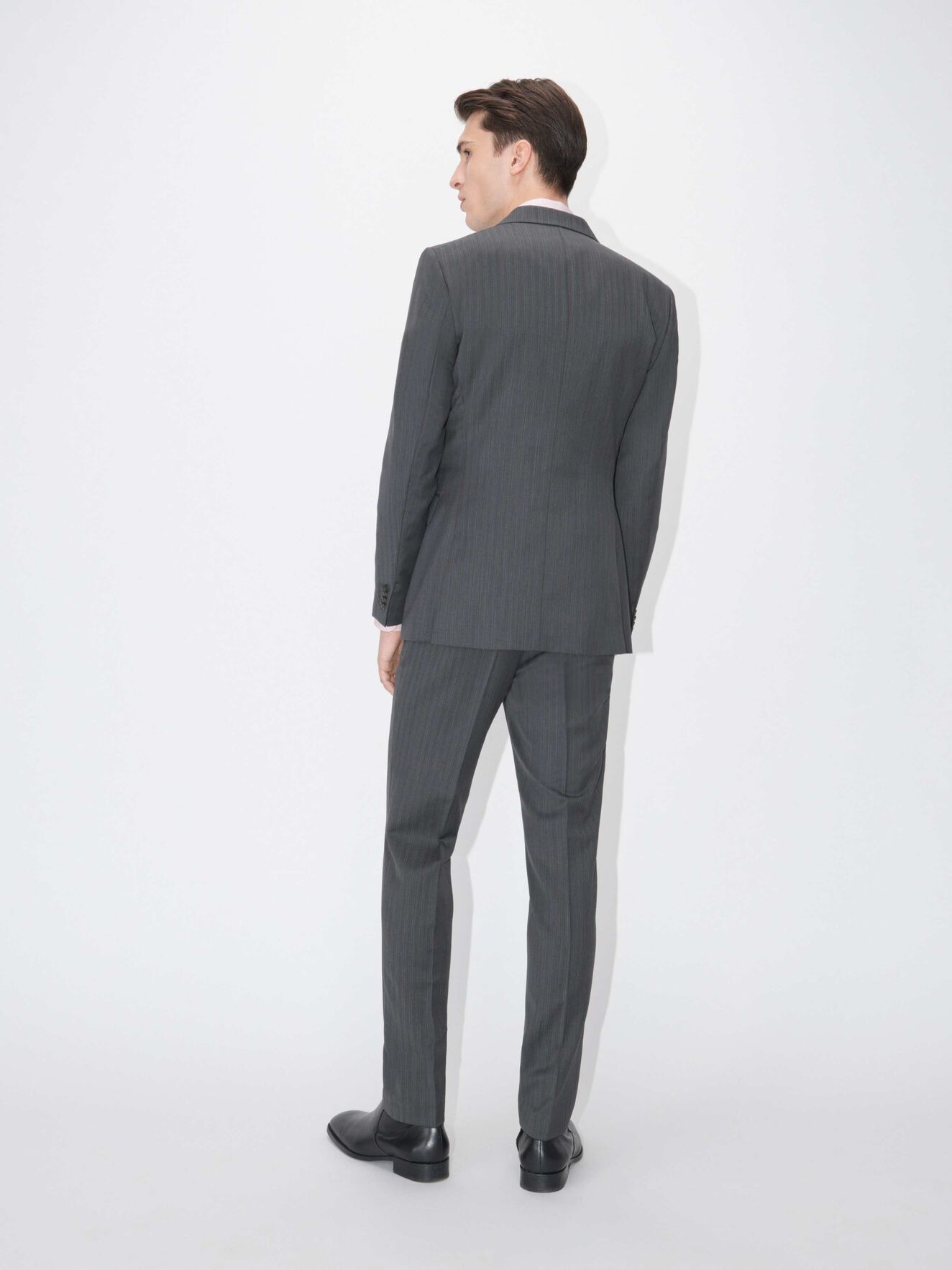 Todd Trousers in Med Grey Mel from Tiger of Sweden Todd Trousers in Med Grey Mel from Tiger of Sweden