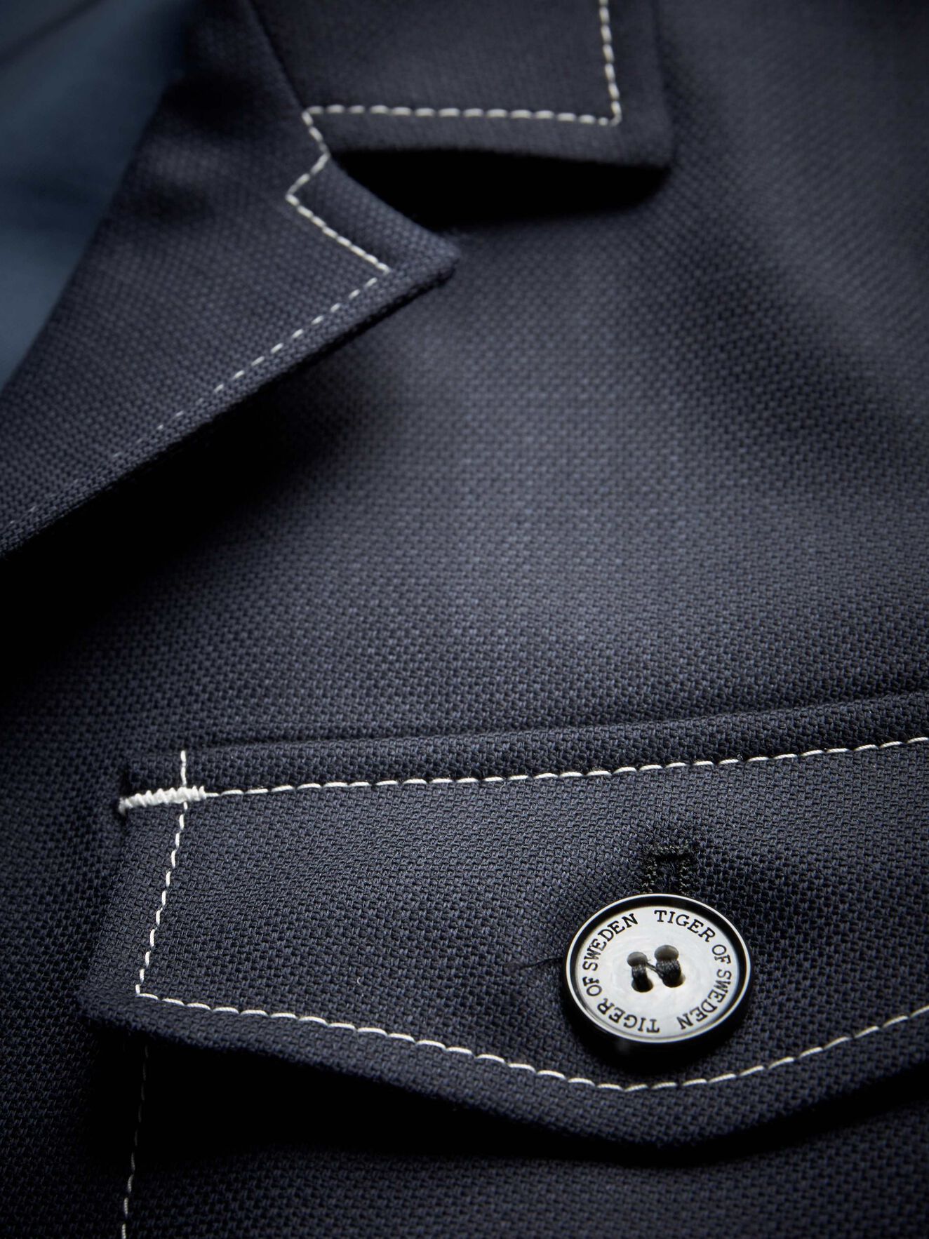 Banista Blazer in Light Ink from Tiger of Sweden Banista Blazer in Light Ink from Tiger of Sweden