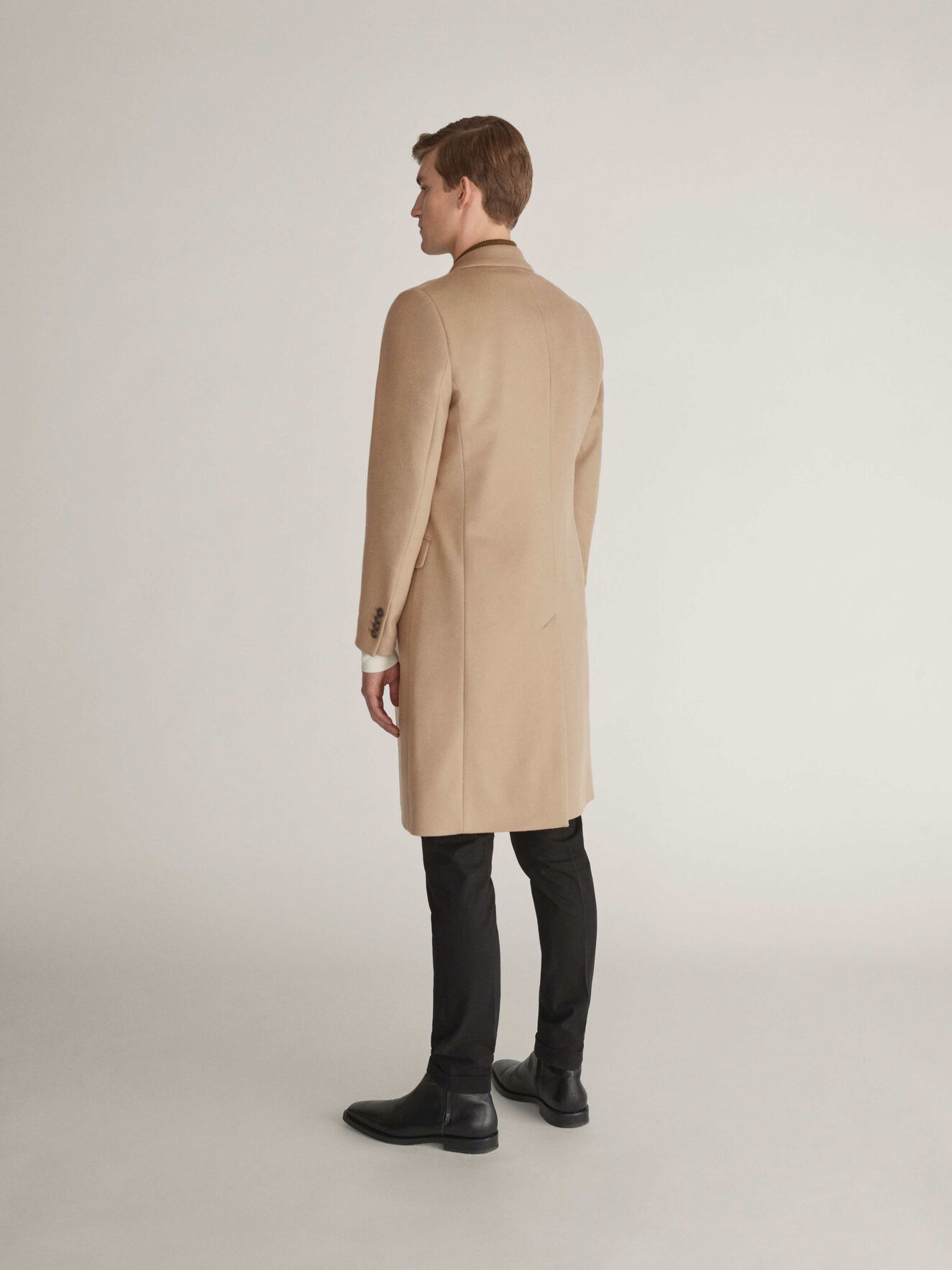 Coltmar Coat in Dark Honey from Tiger of Sweden Coltmar Coat in Dark Honey from Tiger of Sweden