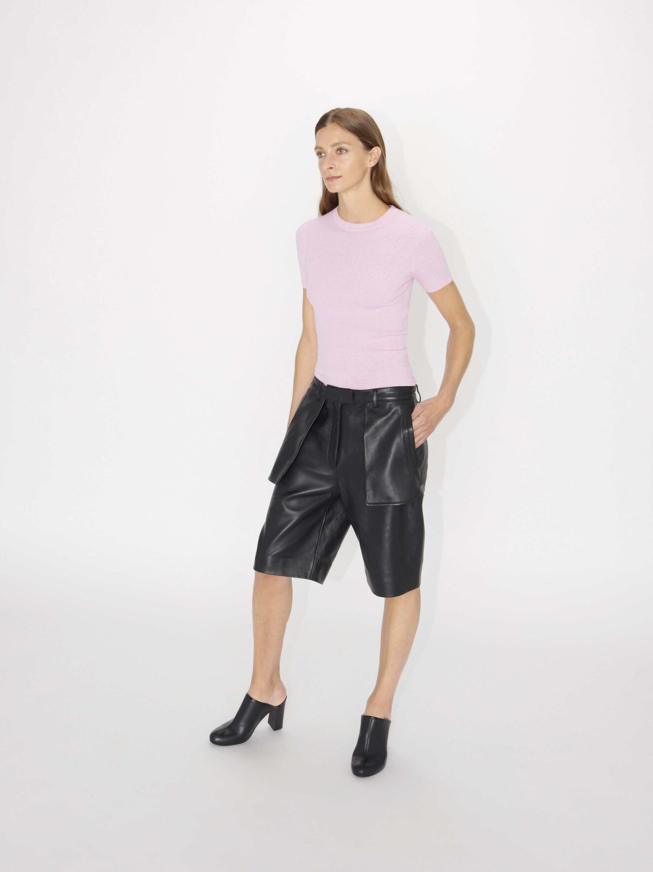 Orvi Pullover in Soft Violet from Tiger of Sweden Orvi Pullover in Soft Violet from Tiger of Sweden