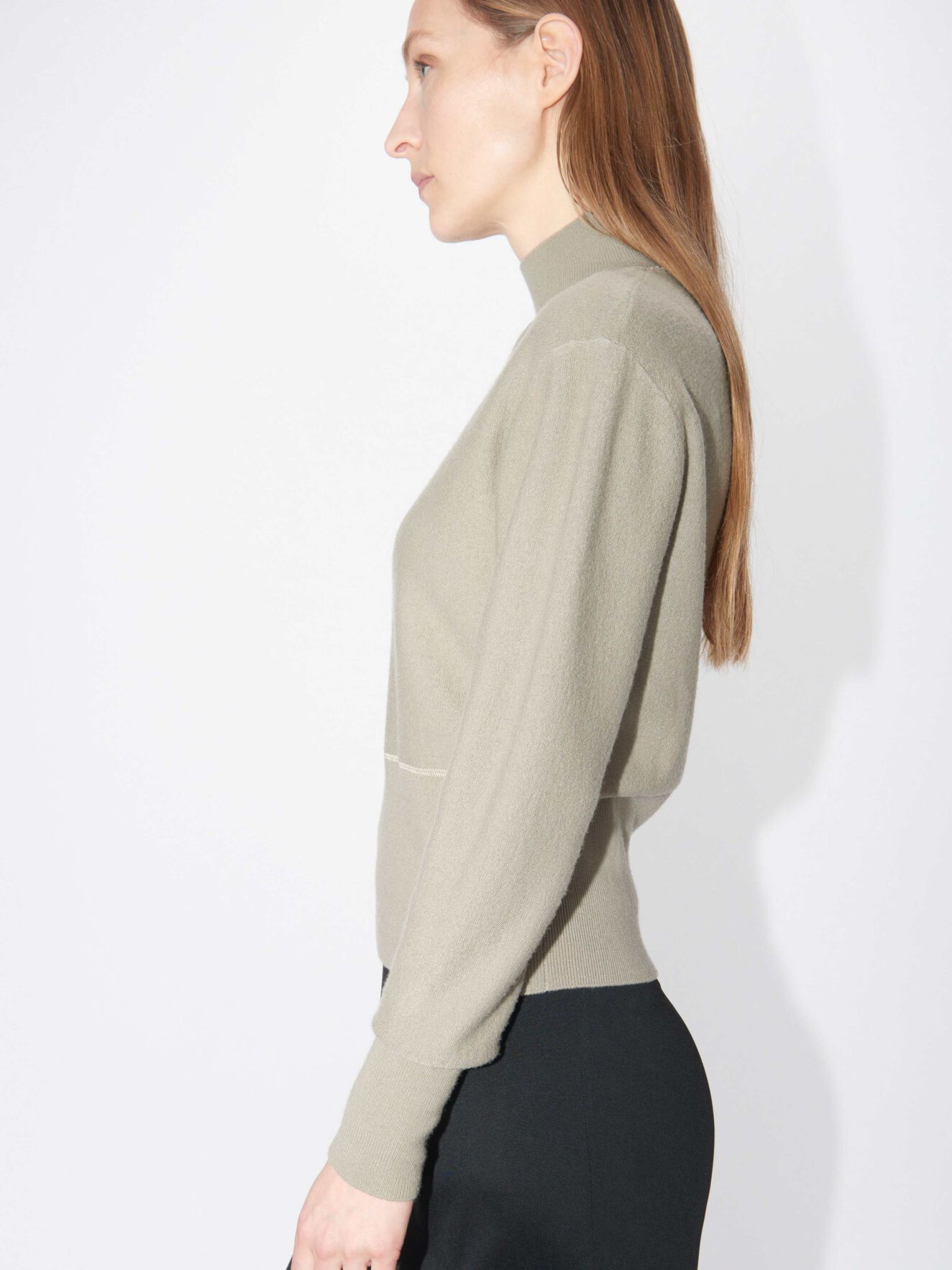 Grappa Pullover in Soft Latte from Tiger of Sweden Grappa Pullover in Soft Latte from Tiger of Sweden