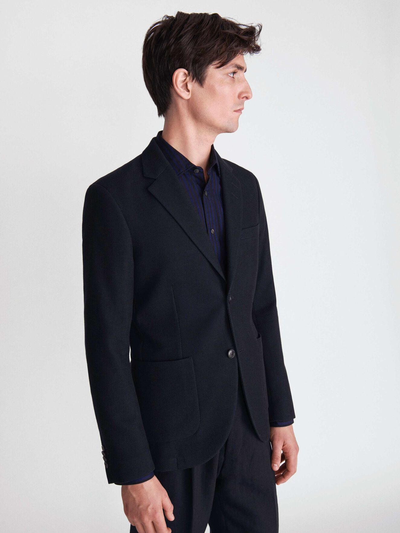 Jamot Hl Blazer in Light Ink from Tiger of Sweden Jamot Hl Blazer in Light Ink from Tiger of Sweden