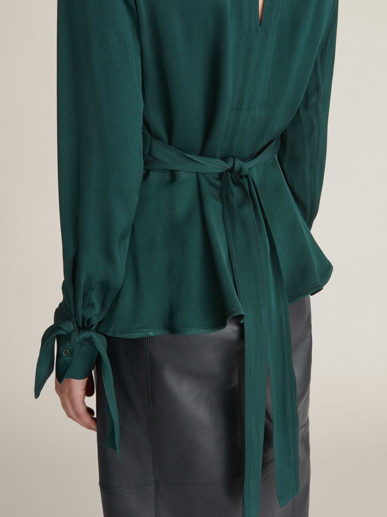 Simmone Top in Dark Forest from Tiger of Sweden Simmone Top in Dark Forest from Tiger of Sweden