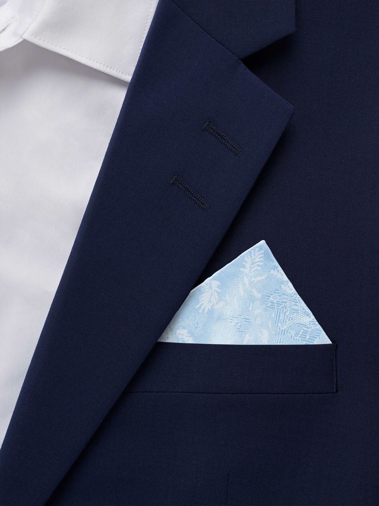 Esburn Handkerchief in Cloud Blue from Tiger of Sweden Esburn Handkerchief in Cloud Blue from Tiger of Sweden