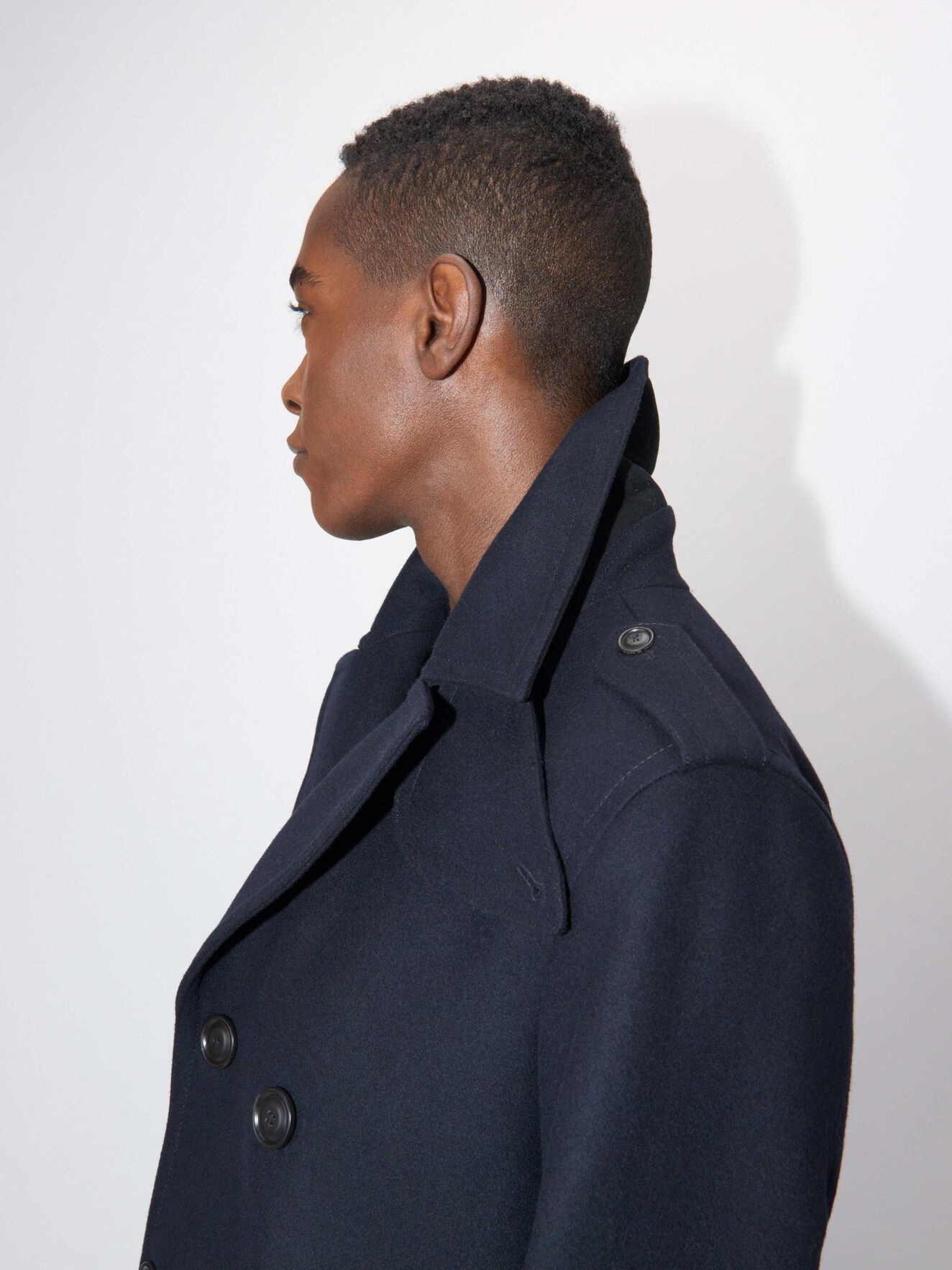 Camelo Coat in Light Ink from Tiger of Sweden Camelo Coat in Light Ink from Tiger of Sweden