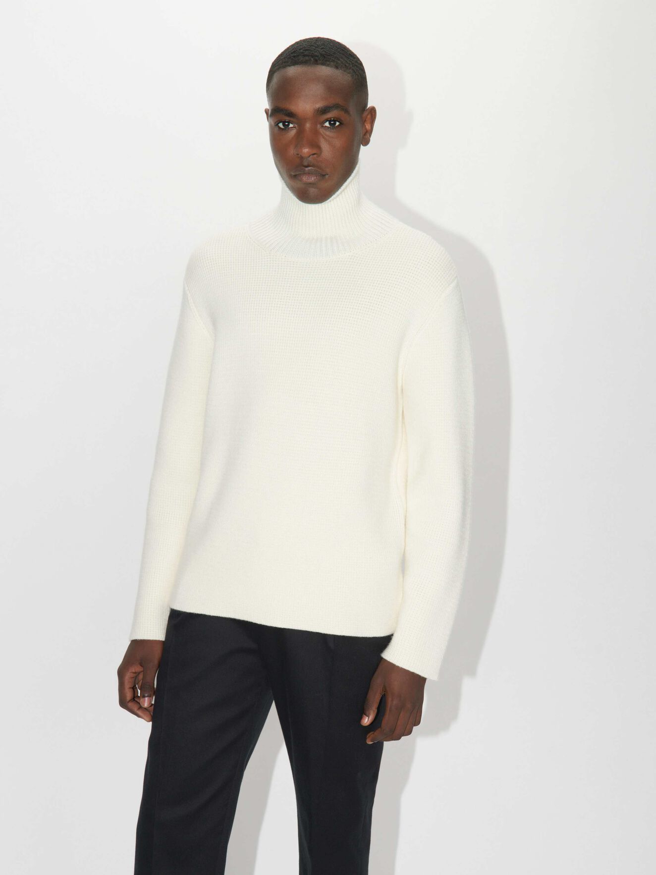Ballast Pullover in Gardenia from Tiger of Sweden Ballast Pullover in Gardenia from Tiger of Sweden
