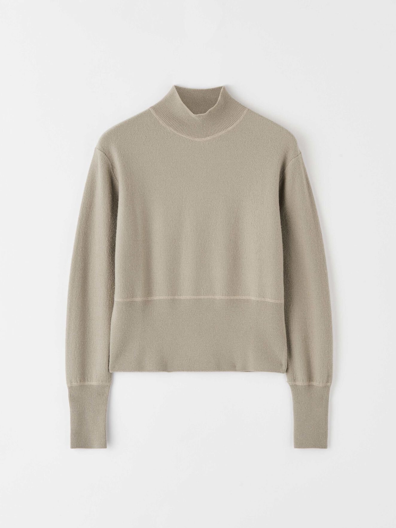 Grappa Pullover in Soft Latte from Tiger of Sweden Grappa Pullover in Soft Latte from Tiger of Sweden