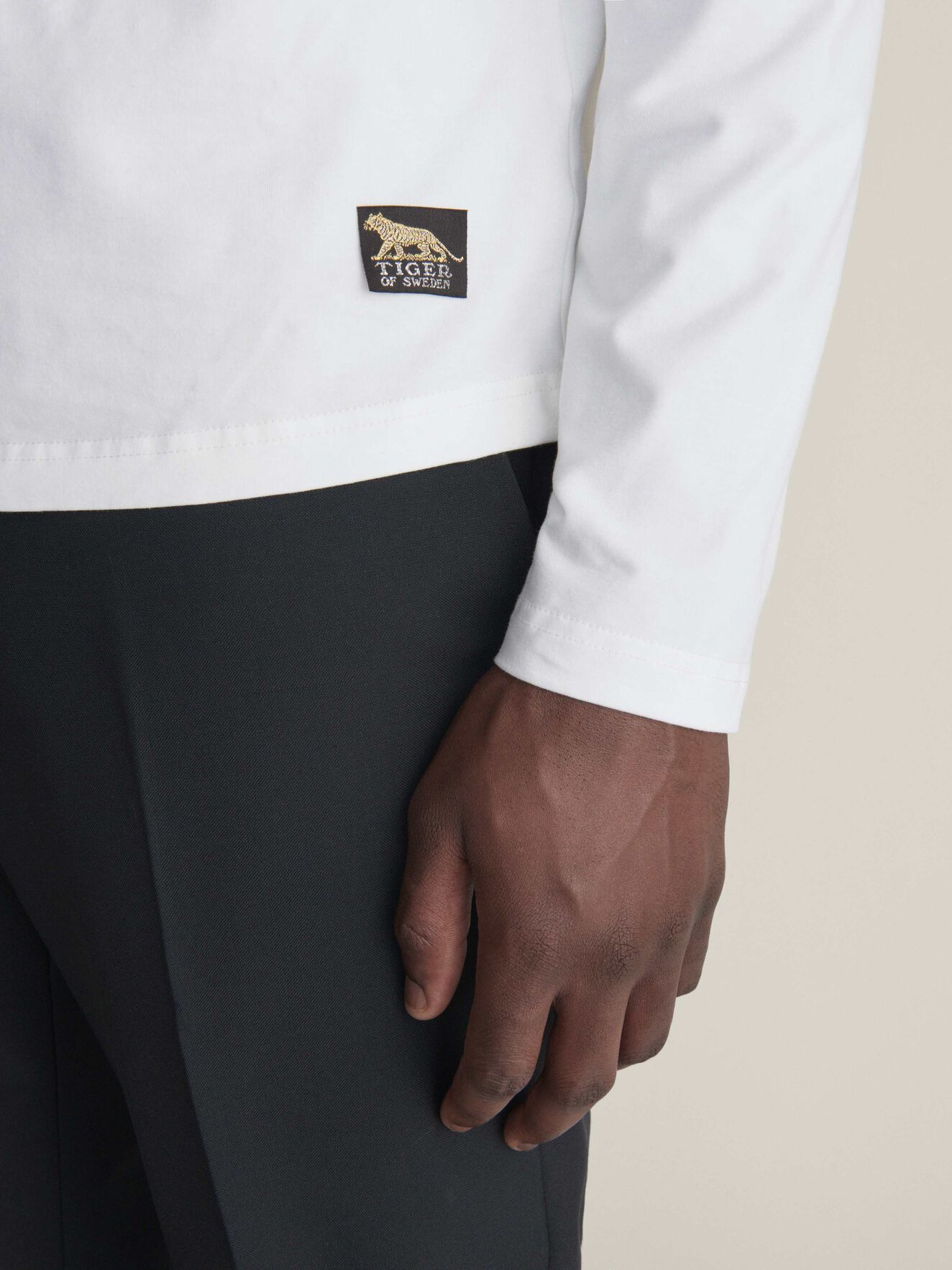 Dolin T-Shirt in Pure white from Tiger of Sweden Dolin T-Shirt in Pure white from Tiger of Sweden