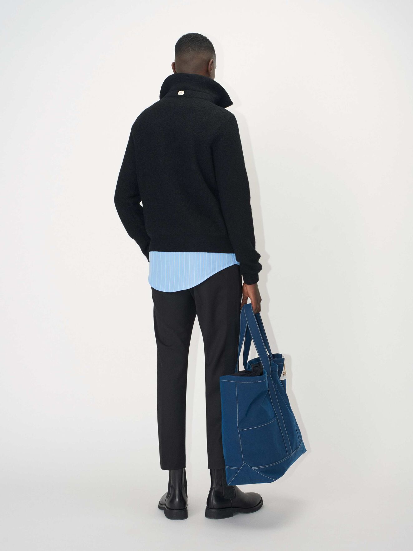 Nenice Pullover in Black from Tiger of Sweden Nenice Pullover in Black from Tiger of Sweden